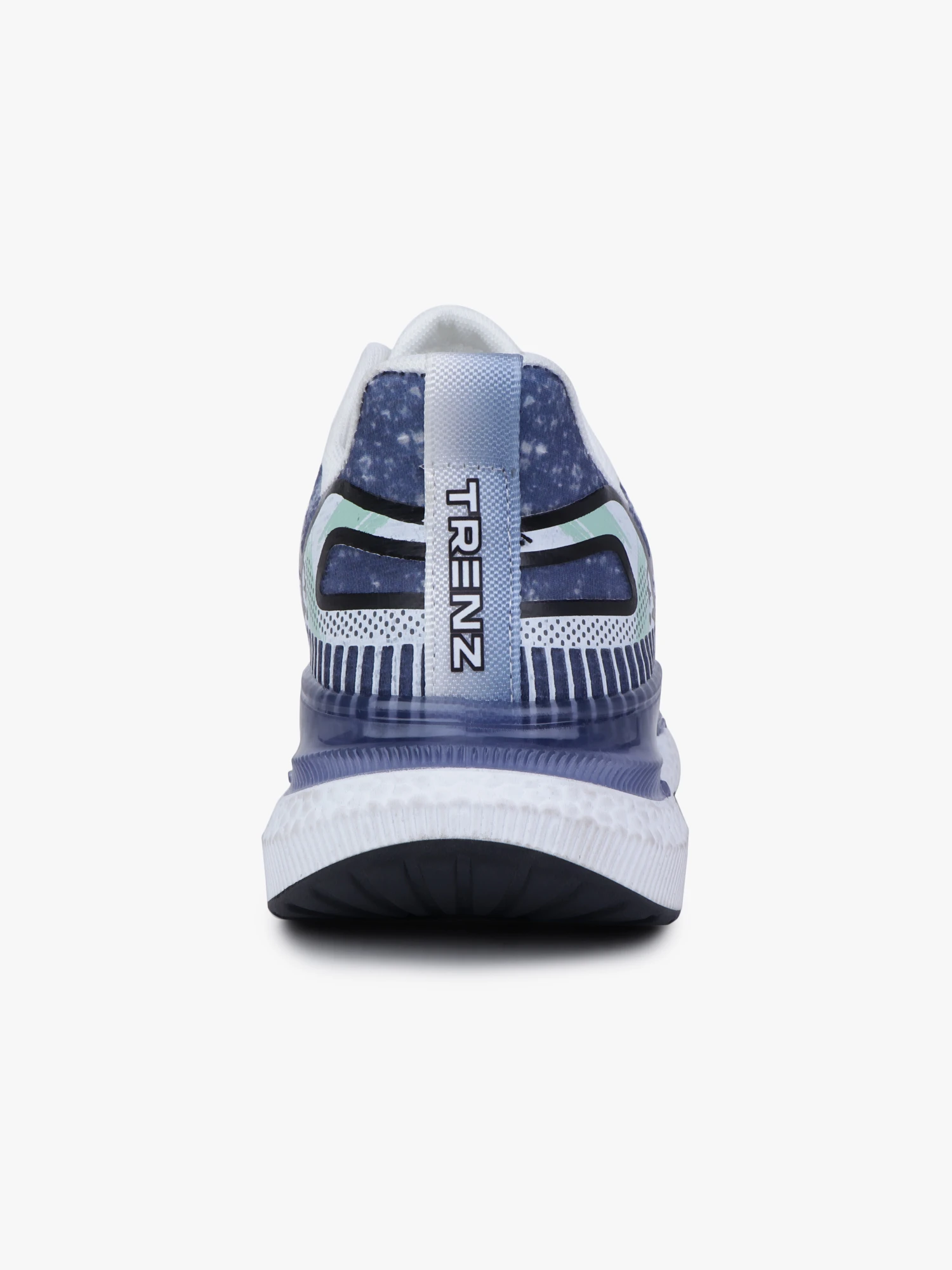 White and Blue lace-up sports shoes – Shiv Naresh