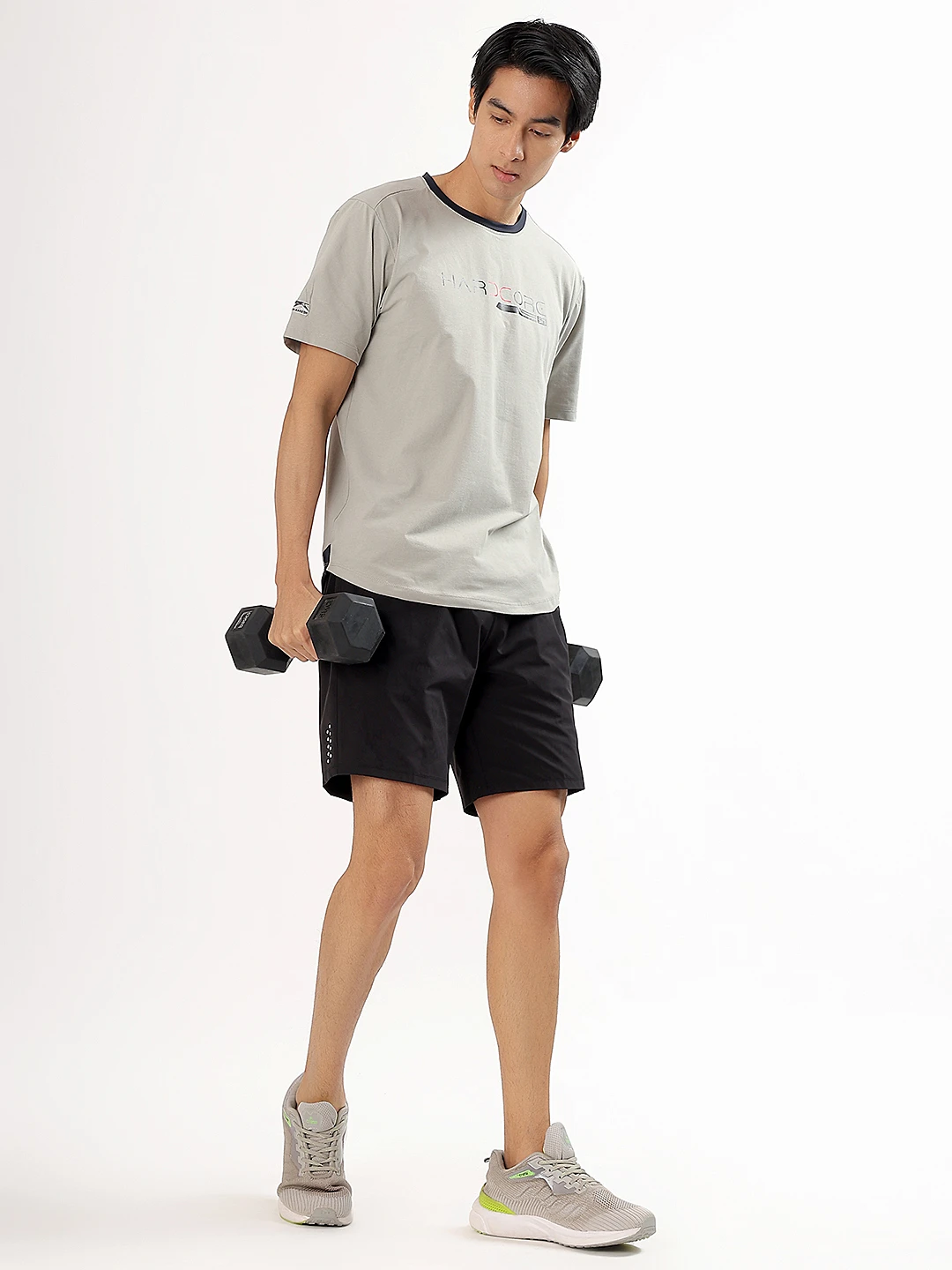 Men's Elite Performance Active Shorts Black by Shiv Naresh