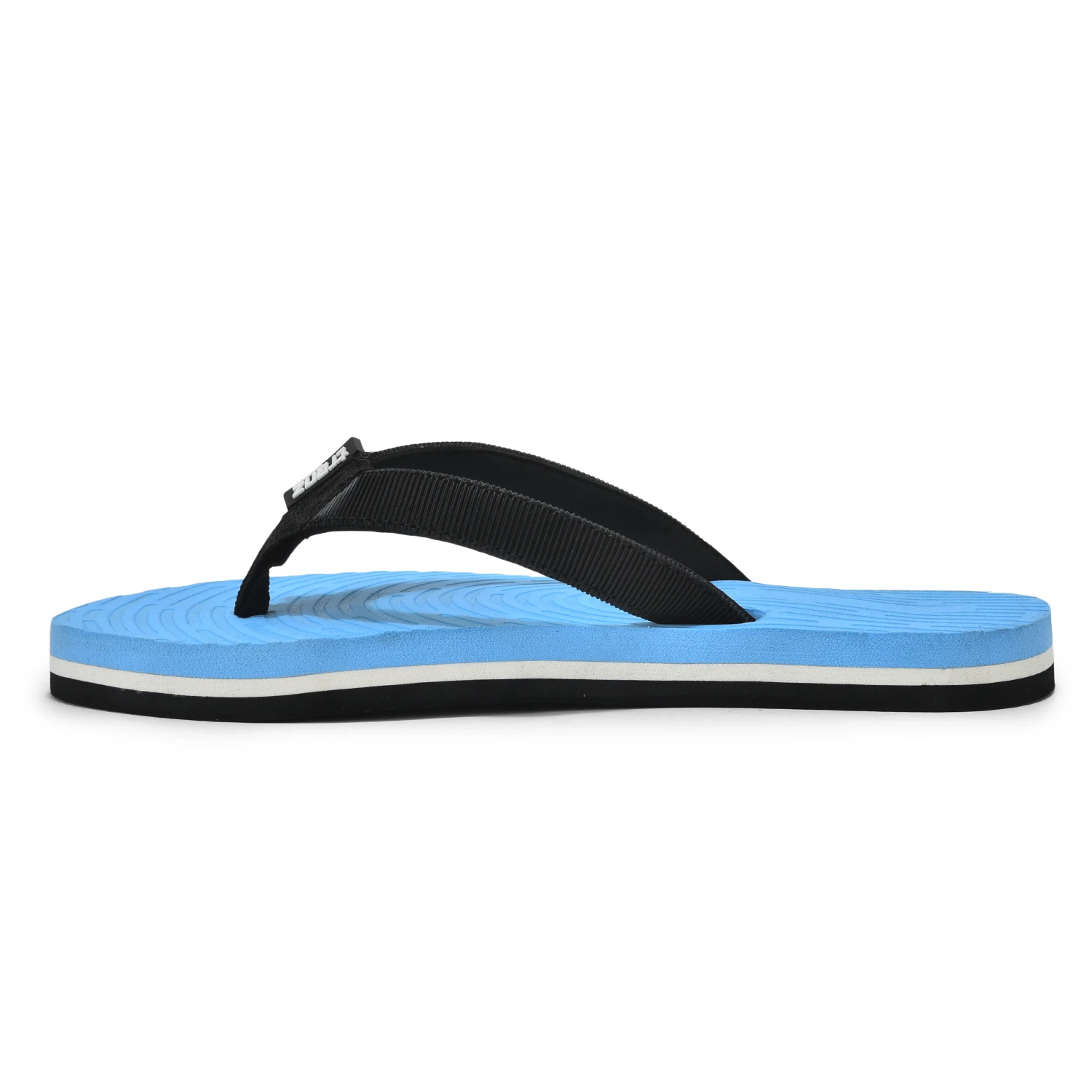 Women Sky Black Slip-On Slippers Footwear