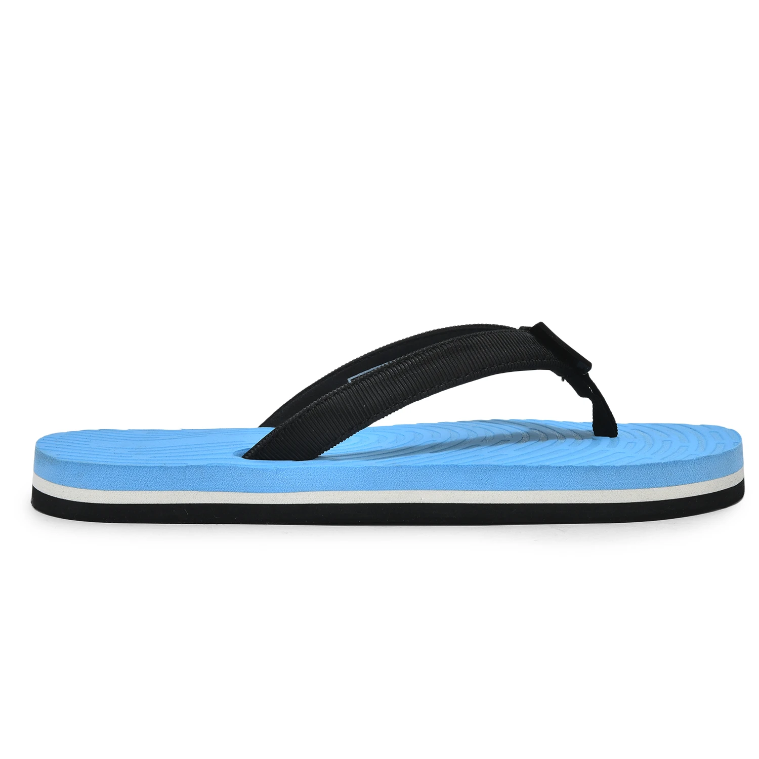Women Sky Black Slip-On Slippers Footwear