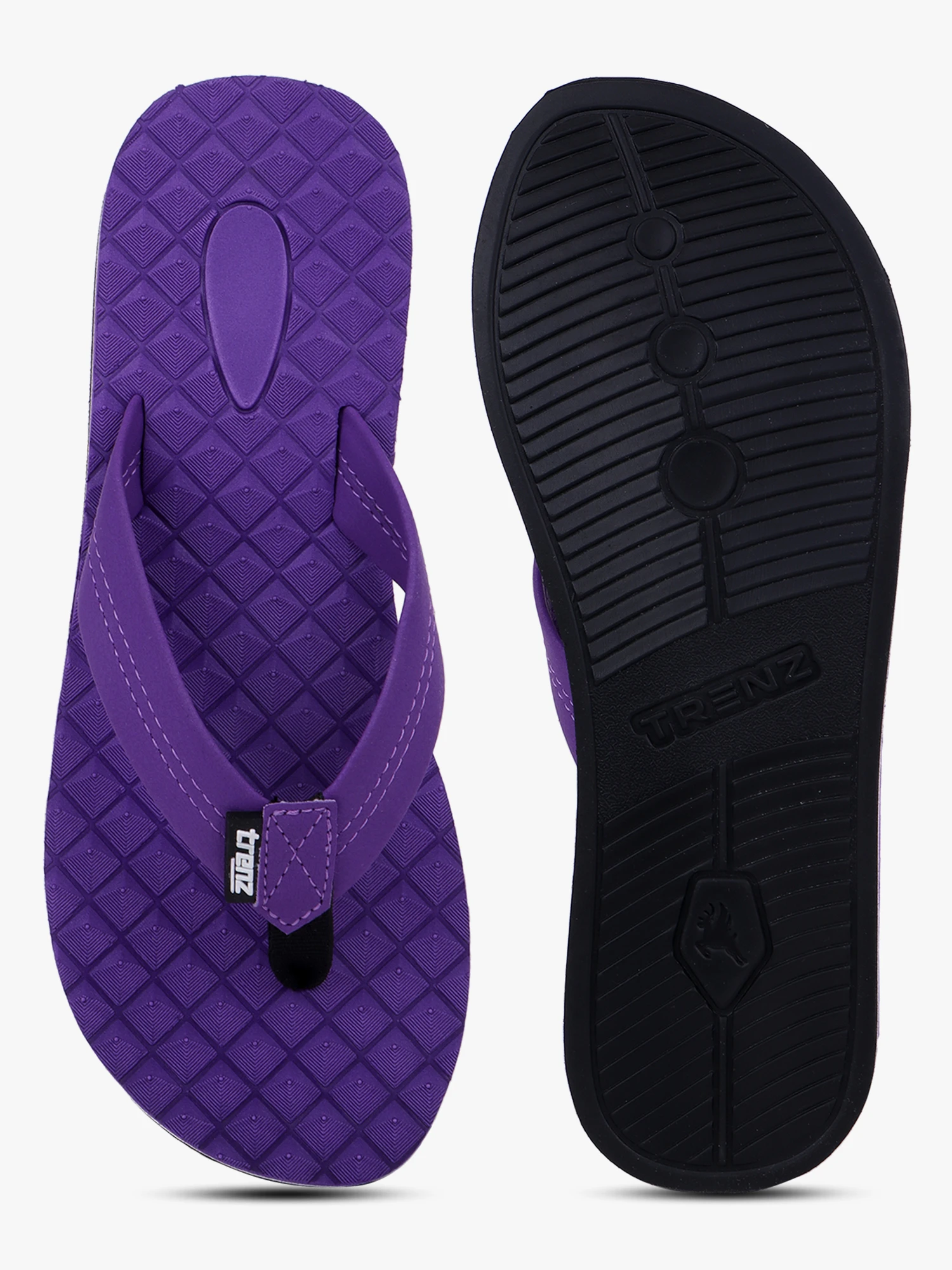 Purple slip-on slider Slippers for women