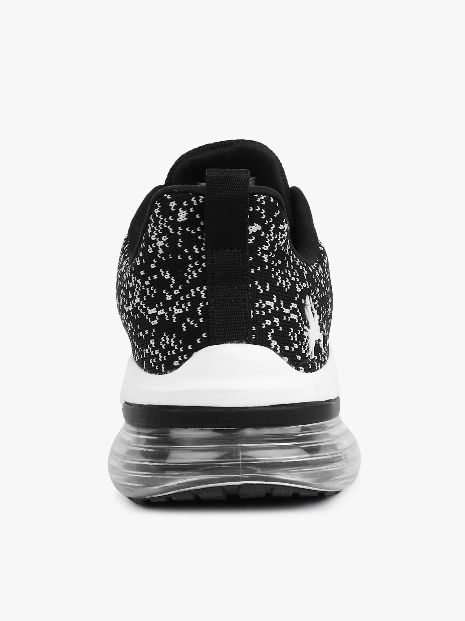Black and White lace-up sports shoes – Shiv Naresh