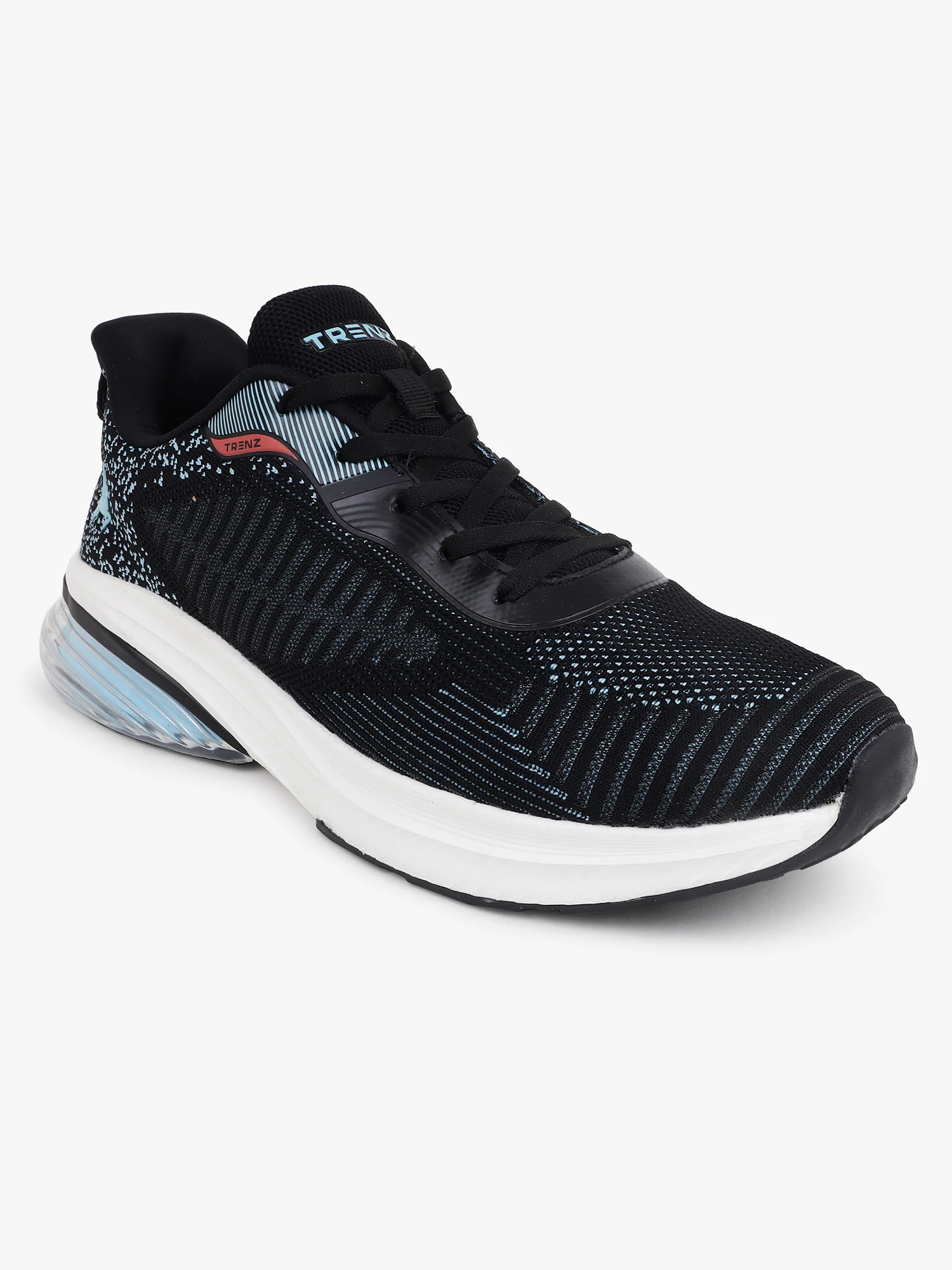 White & Sky Blue lace-up sports shoes – Shiv Naresh