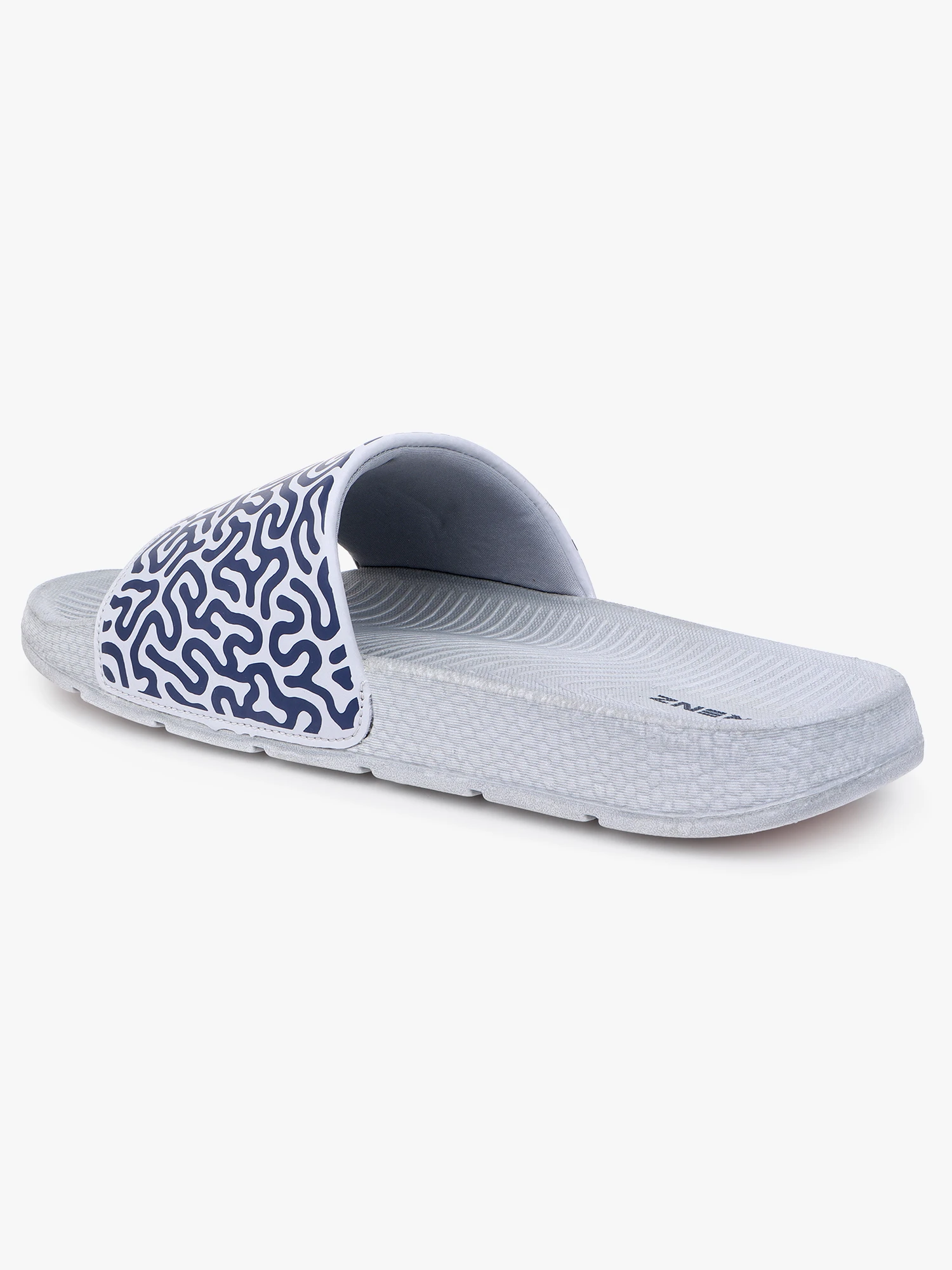 Grey slip-on slider for men