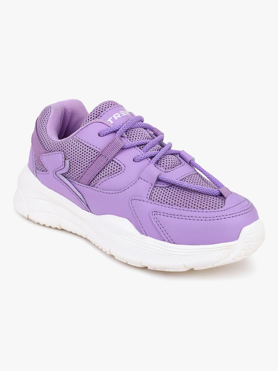 Kids lailac purple lace-up shoes for girls & boys Shiv Naresh