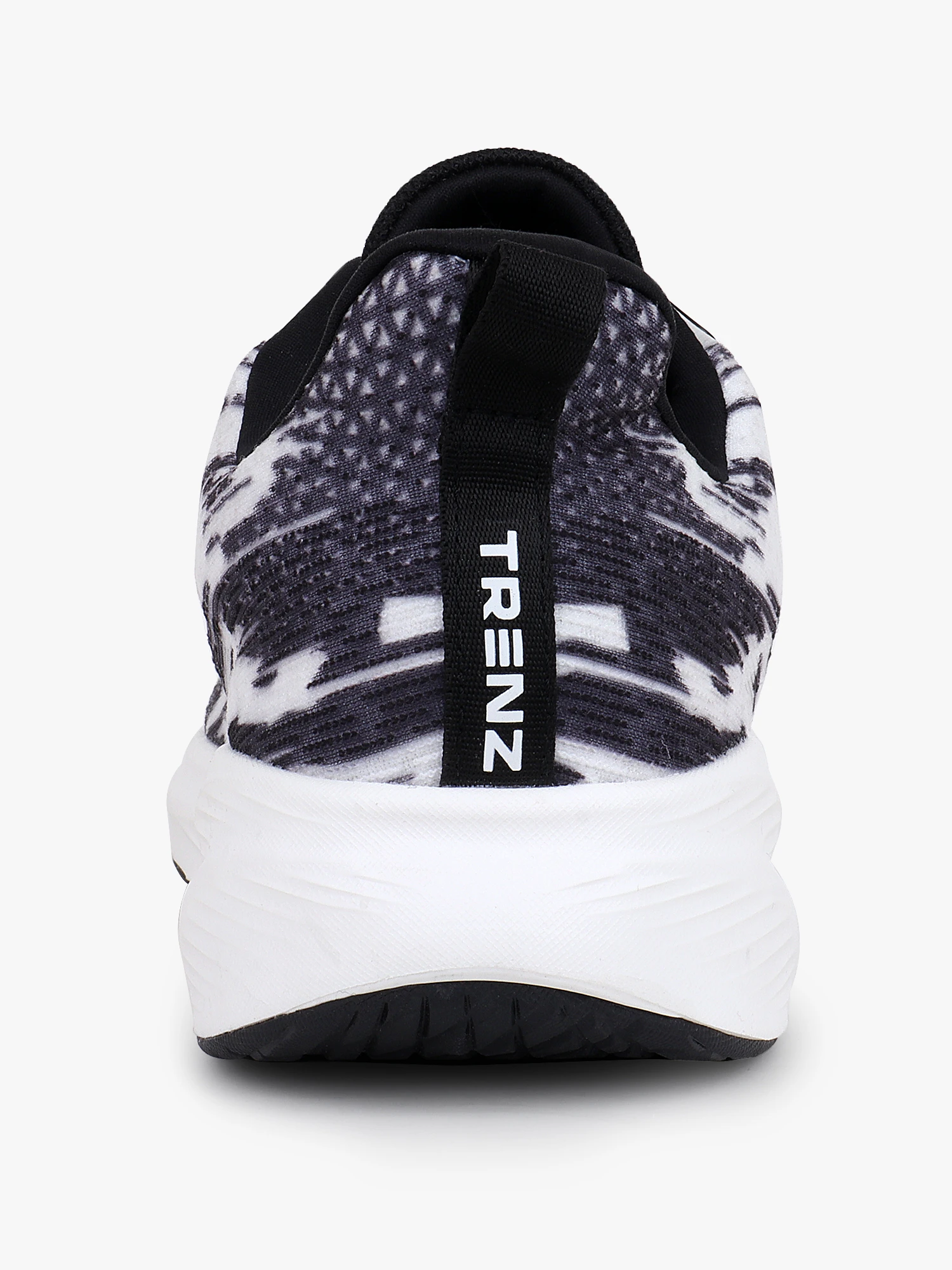 Men's Black and White Lace-Up Shoes by Shiv Naresh