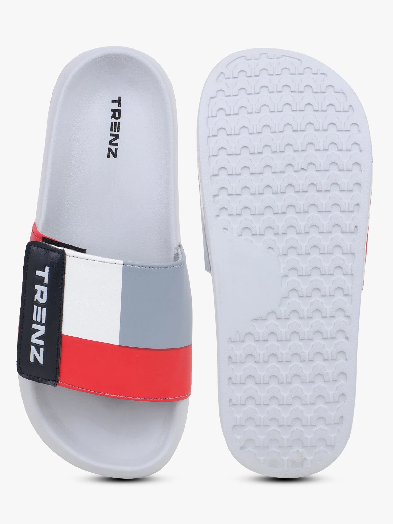 Light grey men's slip-on Slippers for men