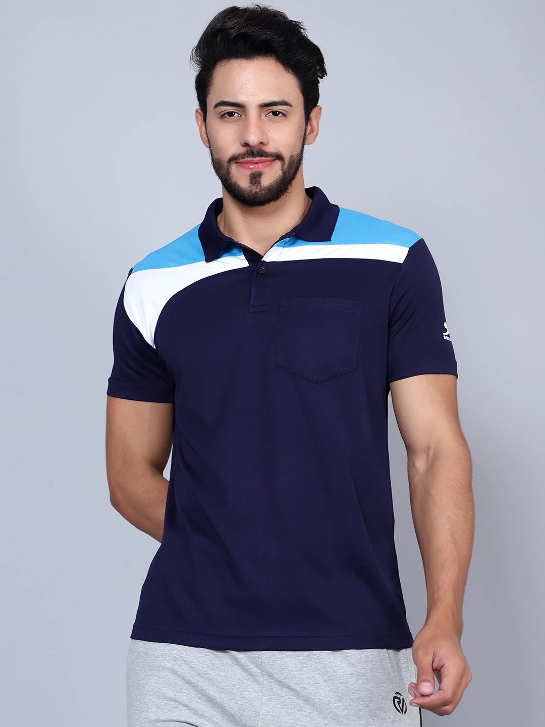 Navy/Cyan