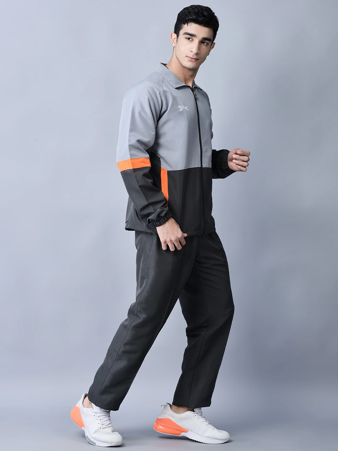 Shivnaresh Running Grey Track Suit for men