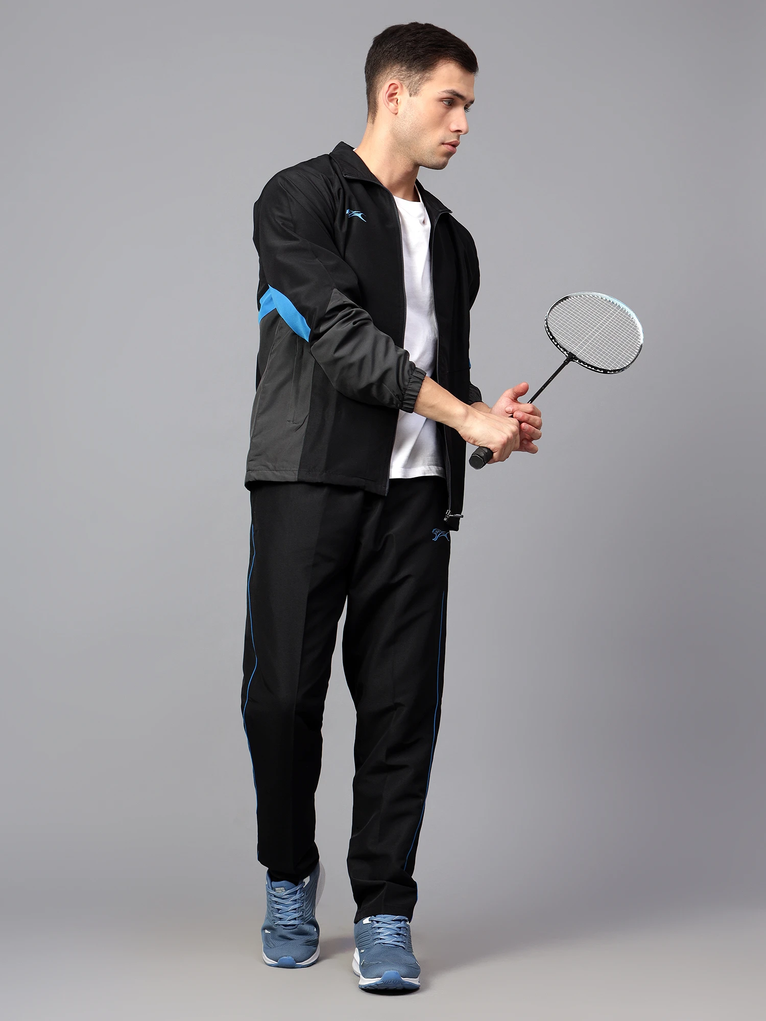Shivnaresh Active Black Track Suit for men