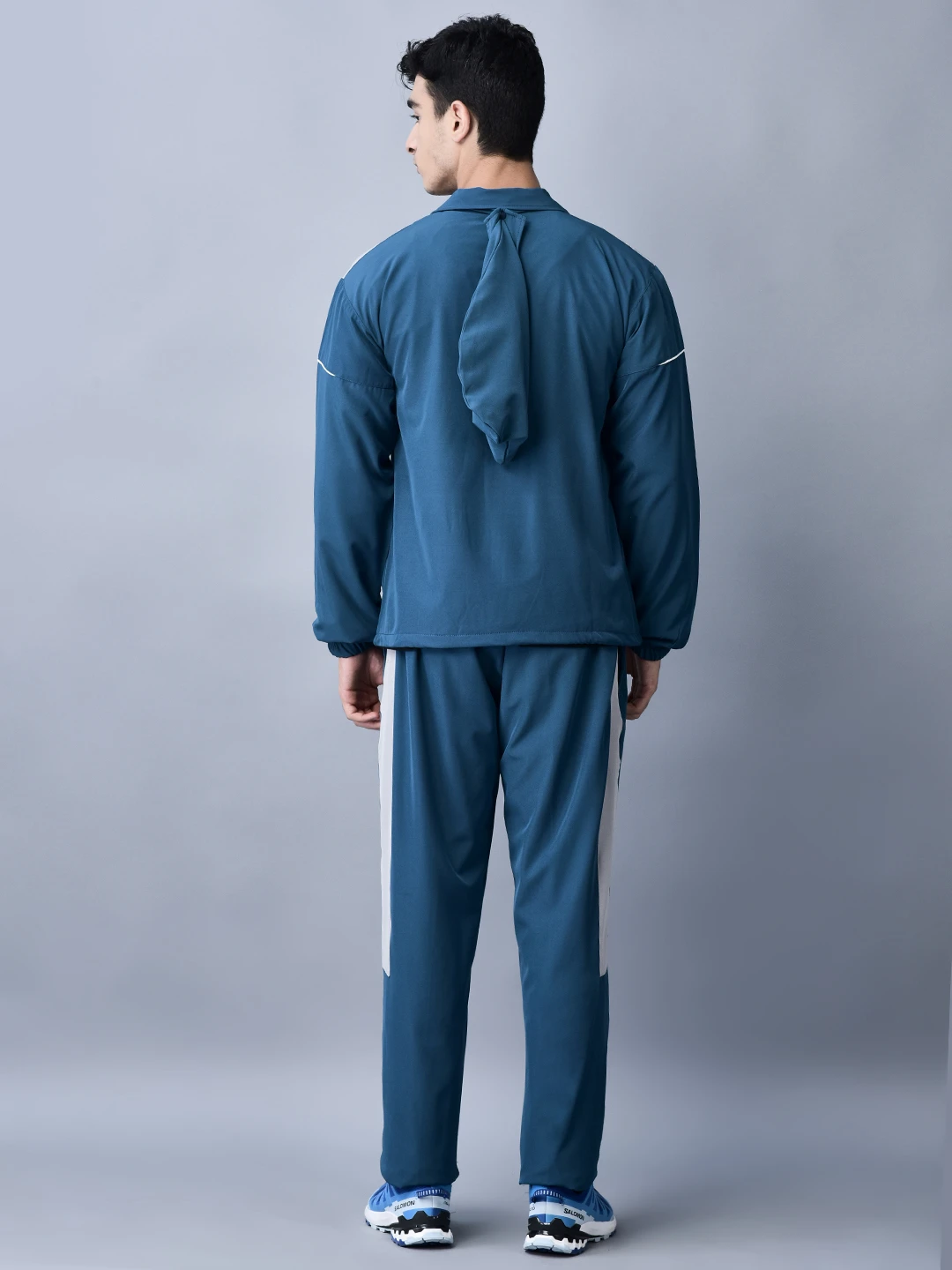 Shivnaresh Running Airforce Blue Track Suit for men