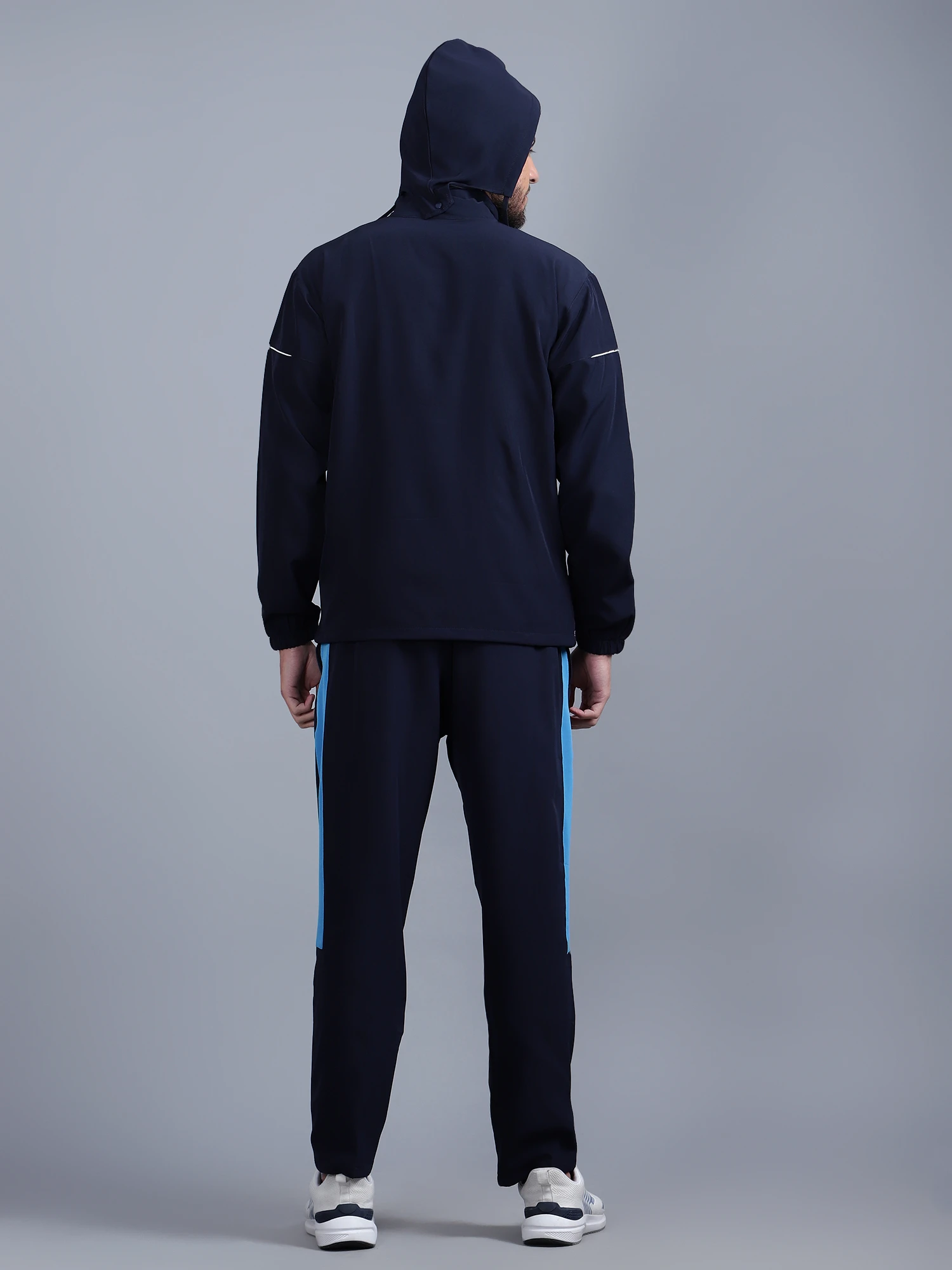 Shivnaresh Running Navy Blue Track Suit for men