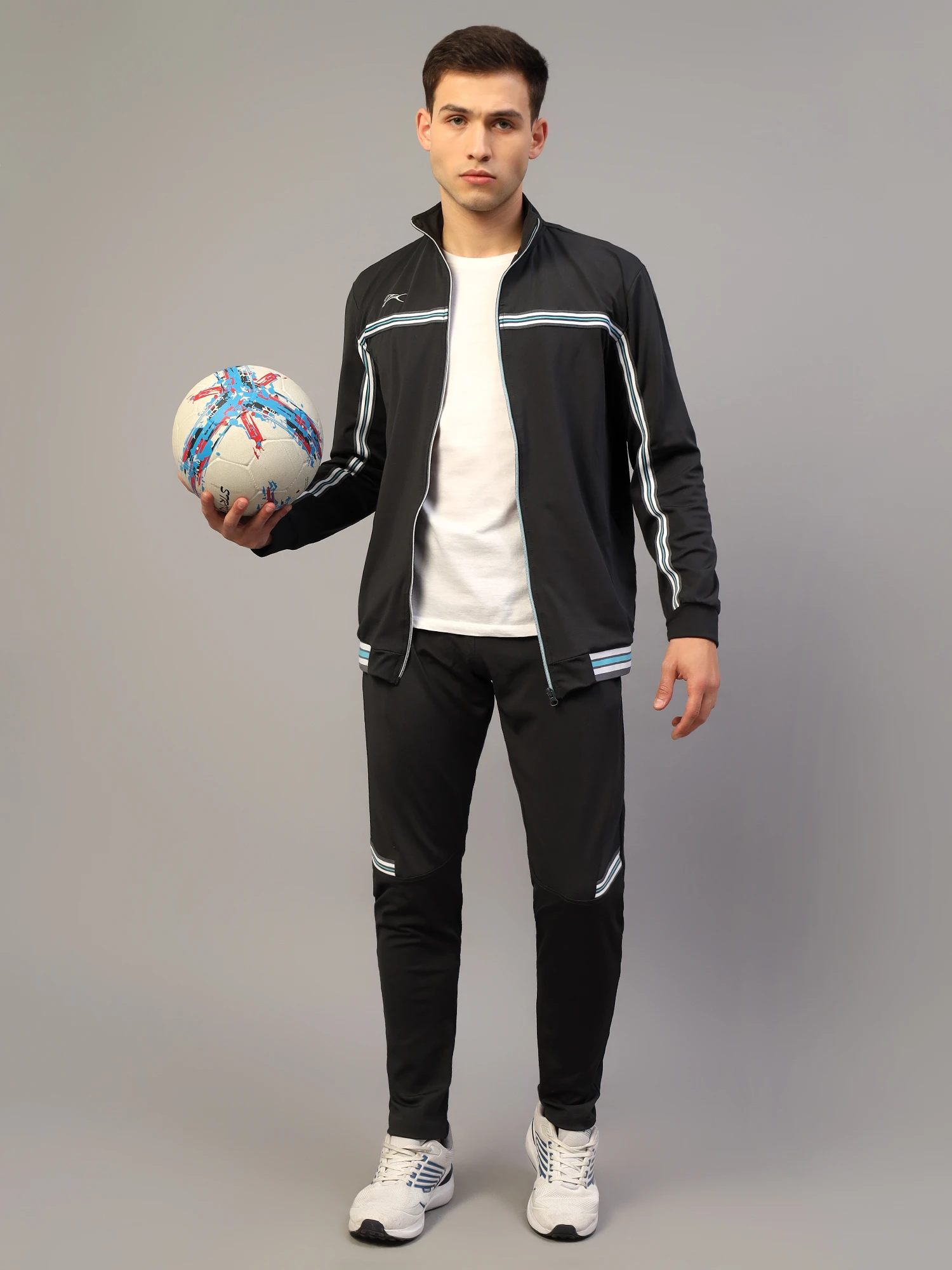 Dark Grey Men’s Tracksuit Shiv Naresh