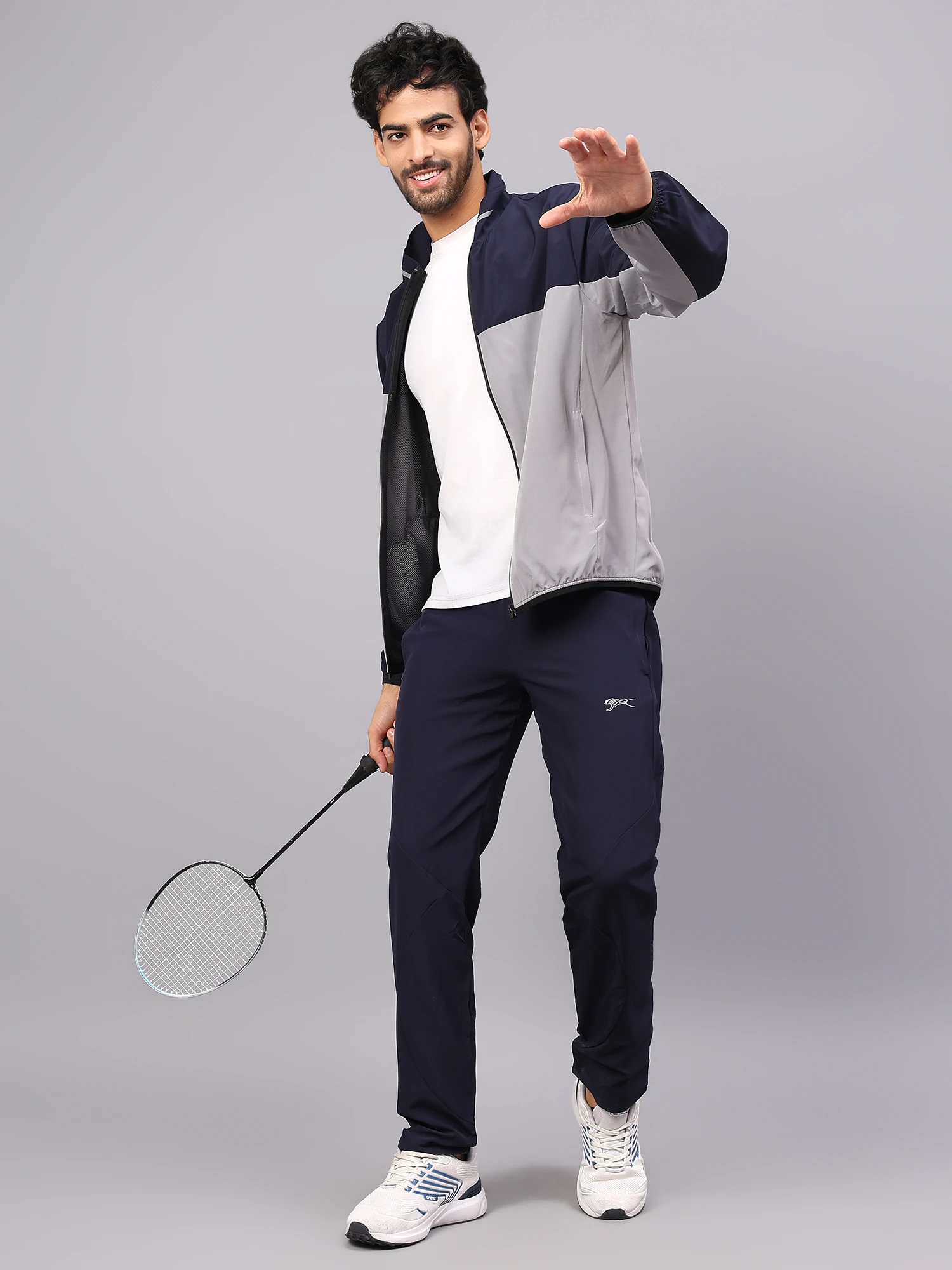 Dark Grey Men’s Tracksuit Shiv Naresh