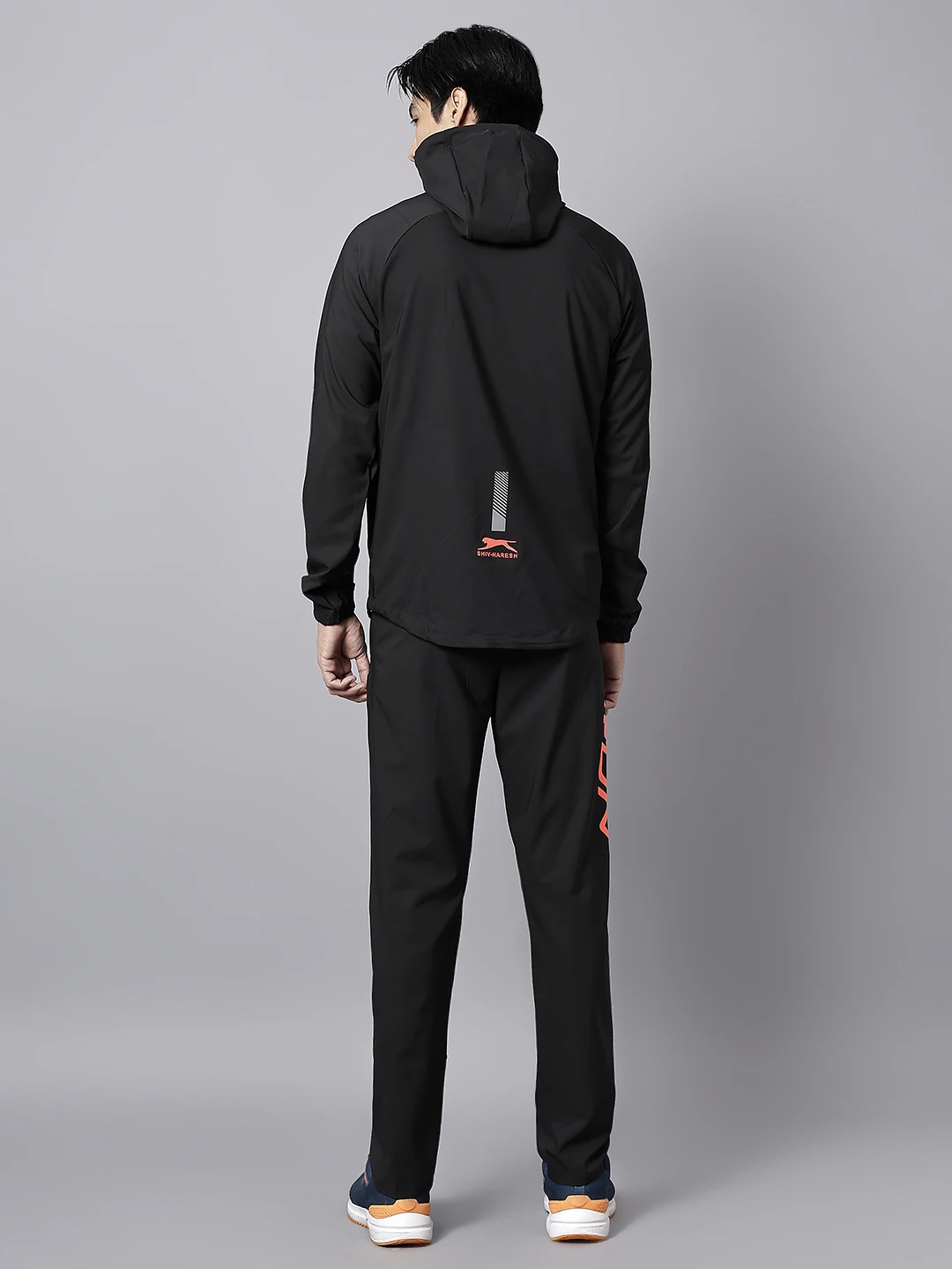 Shiv Naresh Black Training Tracksuit for Men