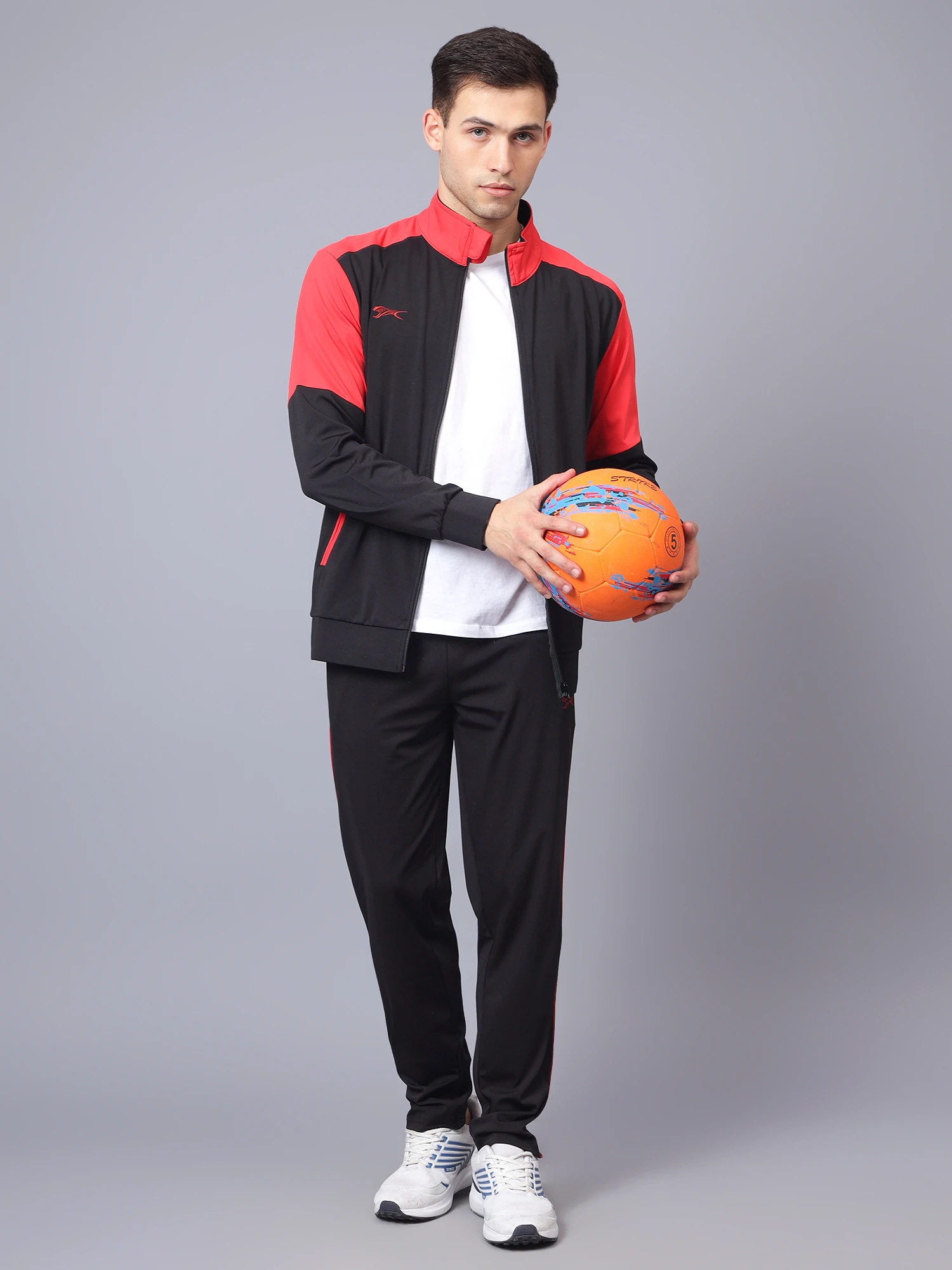 Black Salsa men’s tracksuit by Shiv Naresh