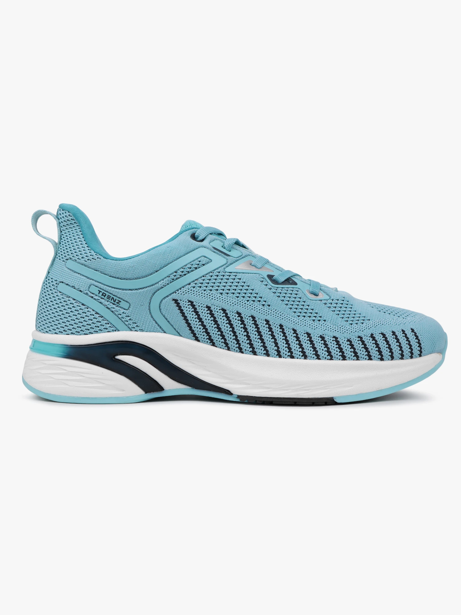 Women's Lace-Up Sports Shoes in Sea Green Shiv Naresh
