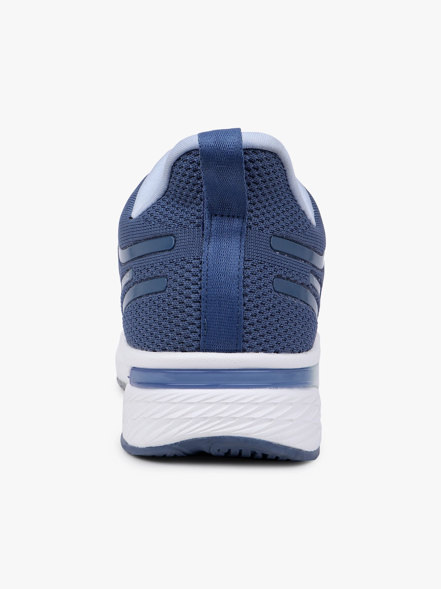 Women's Lace-Up Sports Shoes in English Blue & Silver Shiv Naresh