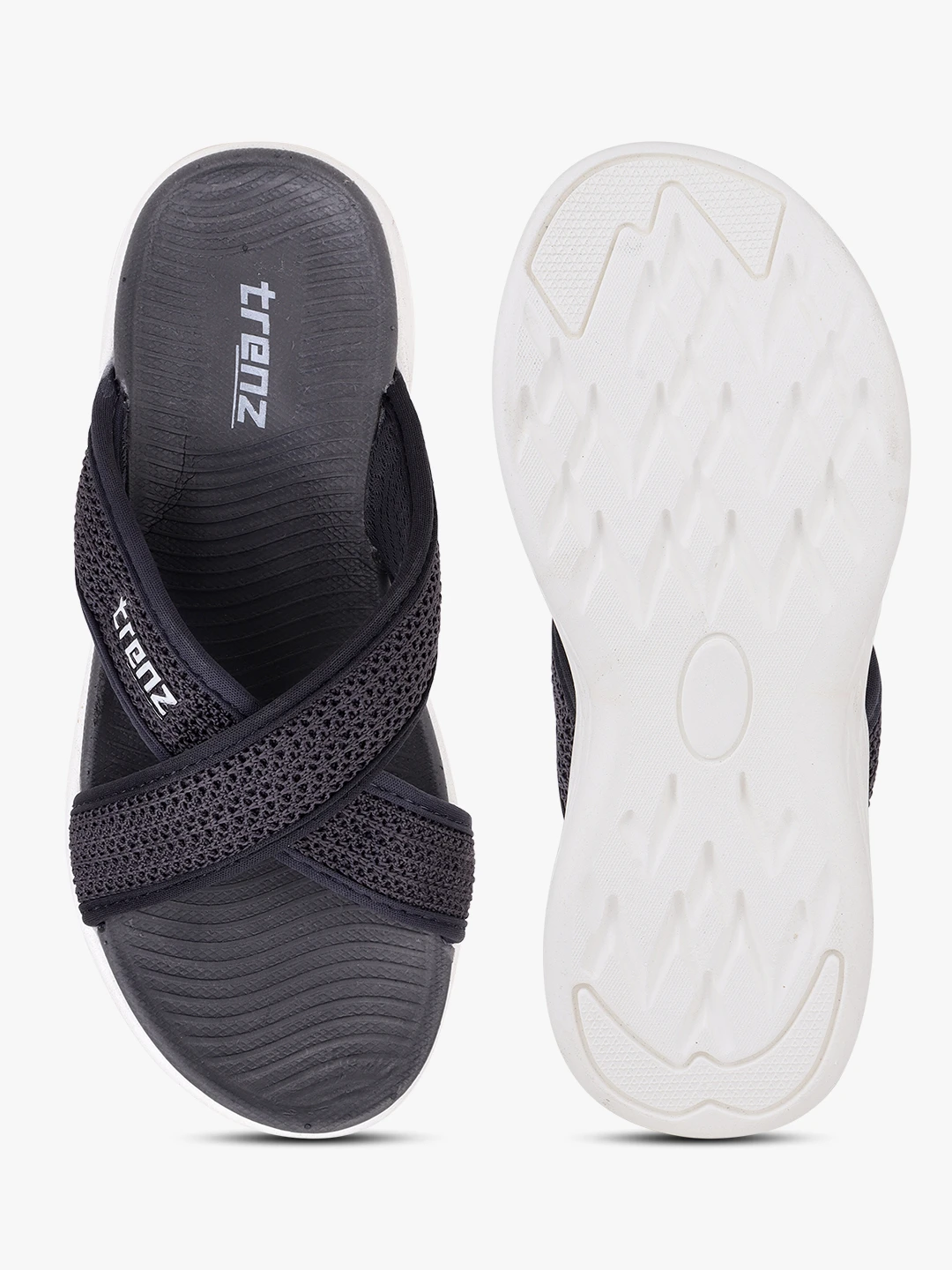 Dark Grey Women Slip-On Slippers – Shiv Naresh