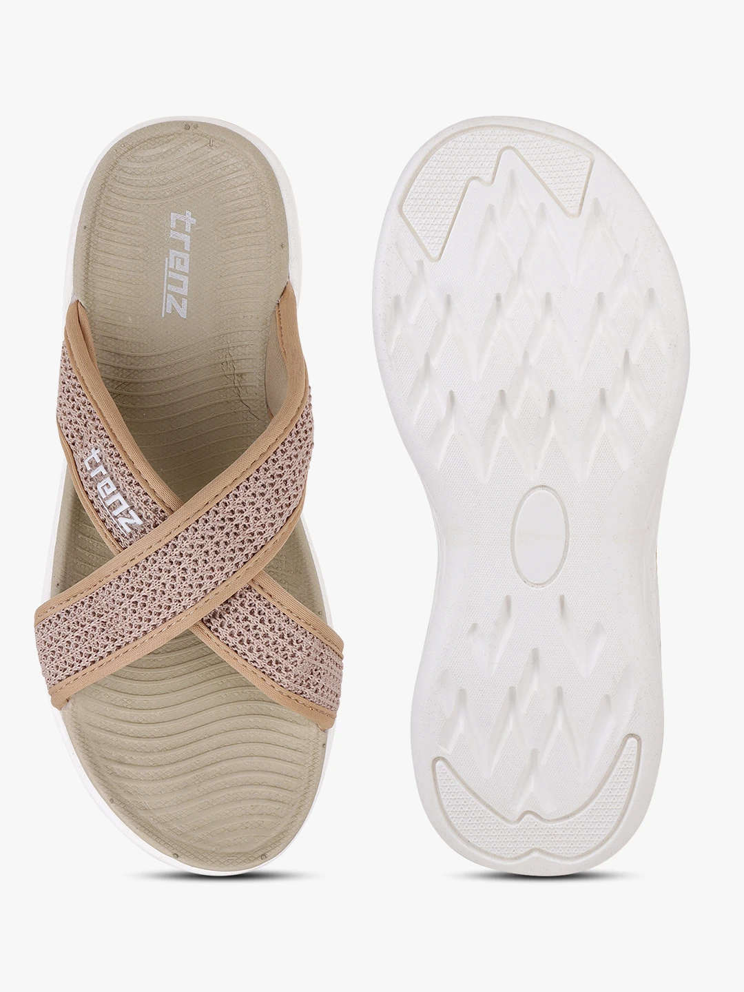 Golden Women Slip-On Slippers – Shiv Naresh