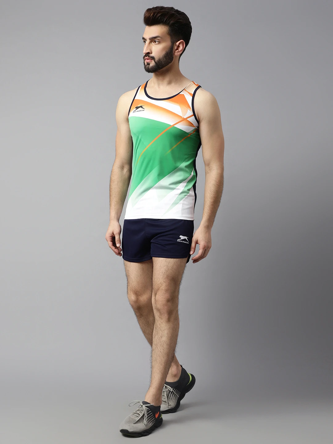 Navy Royal game athletic set for men