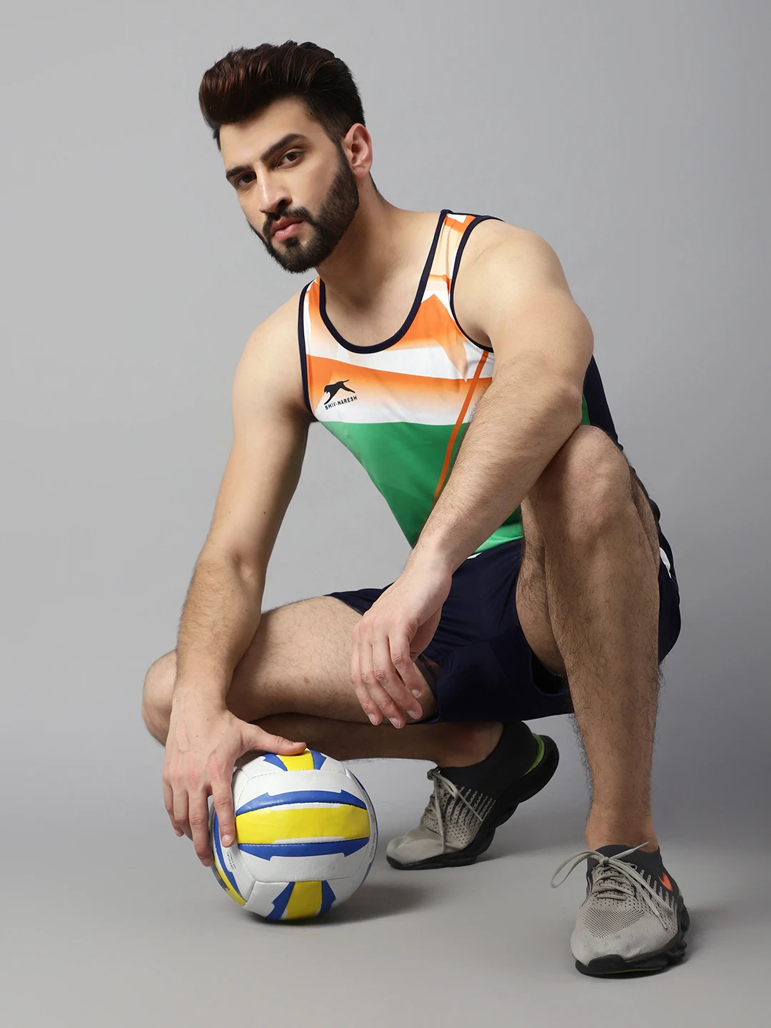 Navy Royal game athletic set for men