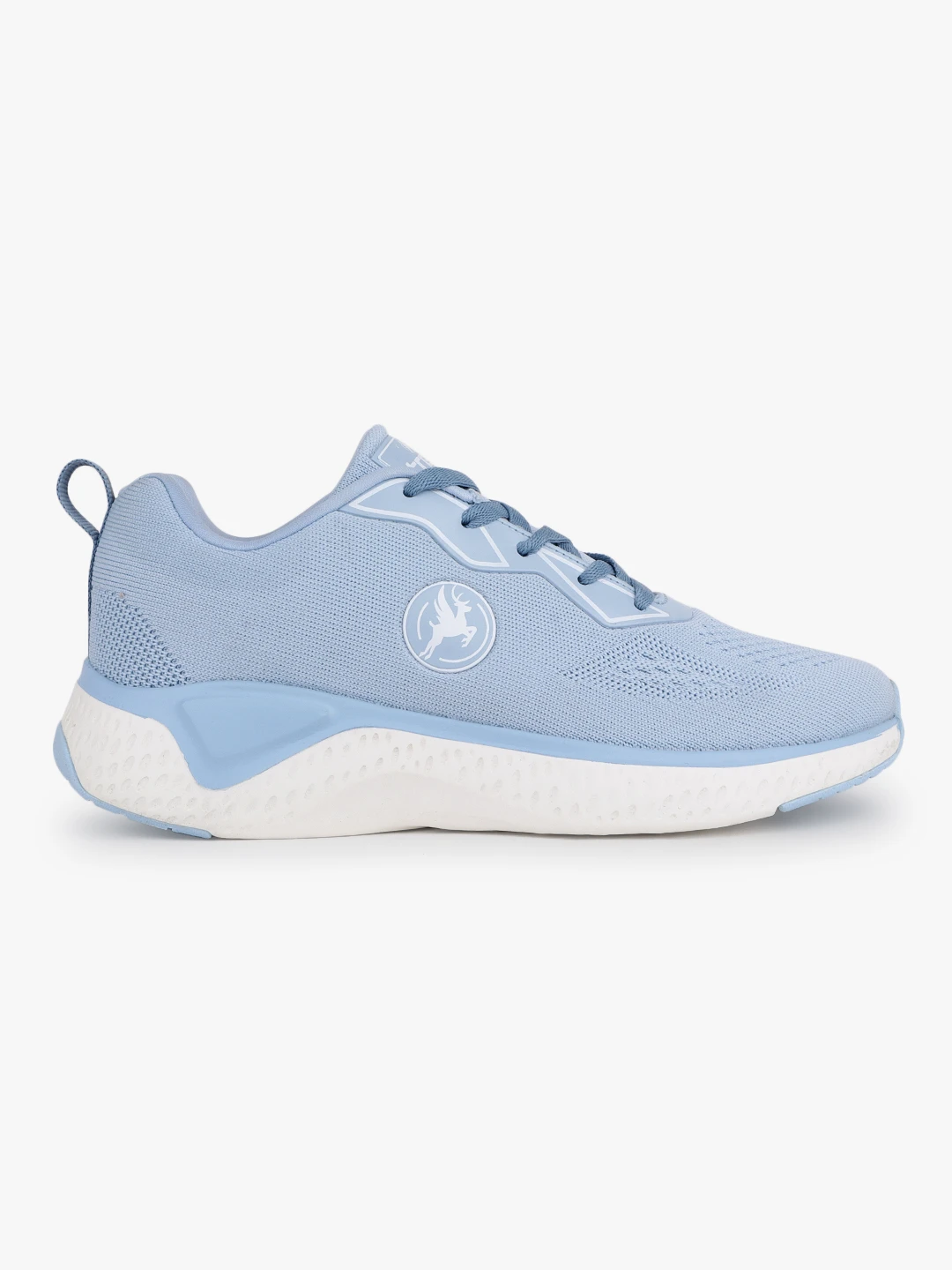 Sky Blue Women’s Lace-Up Sports Shoes for women by Shiv Naresh