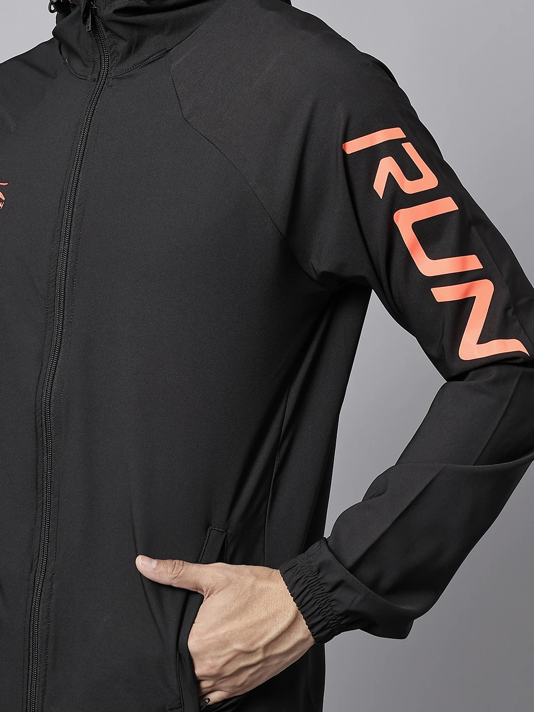 Shiv Naresh Black Training Tracksuit for Men