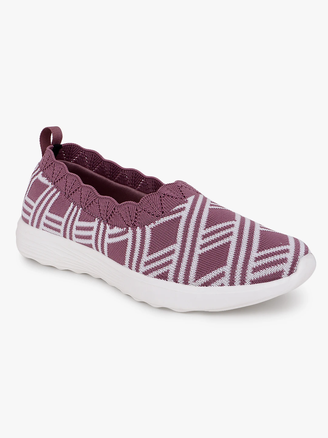 Onion Pink Women’s Slip-On Shoes for women by Shiv Naresh