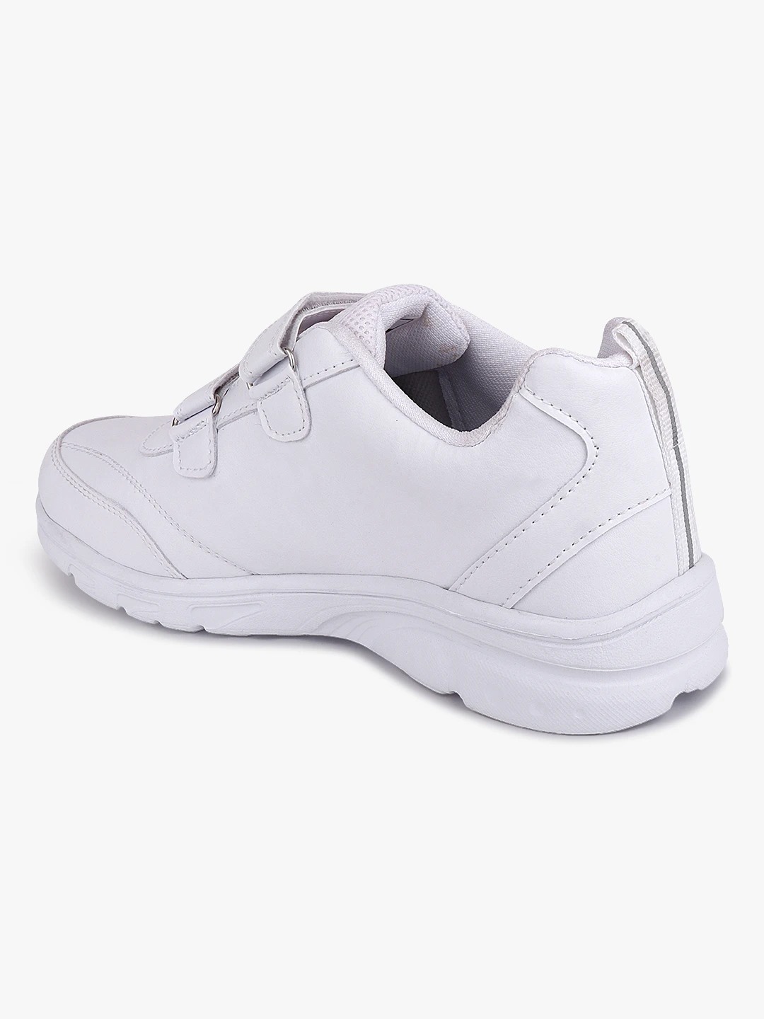 White velcro school shoes for men – Shiv Naresh