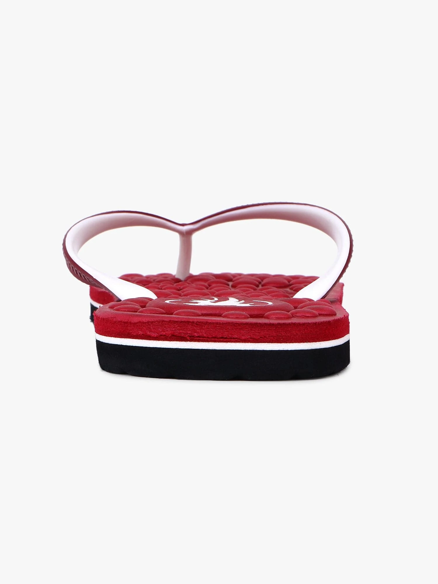 Maroon/White Women Slip-On Slippers – Shiv Naresh