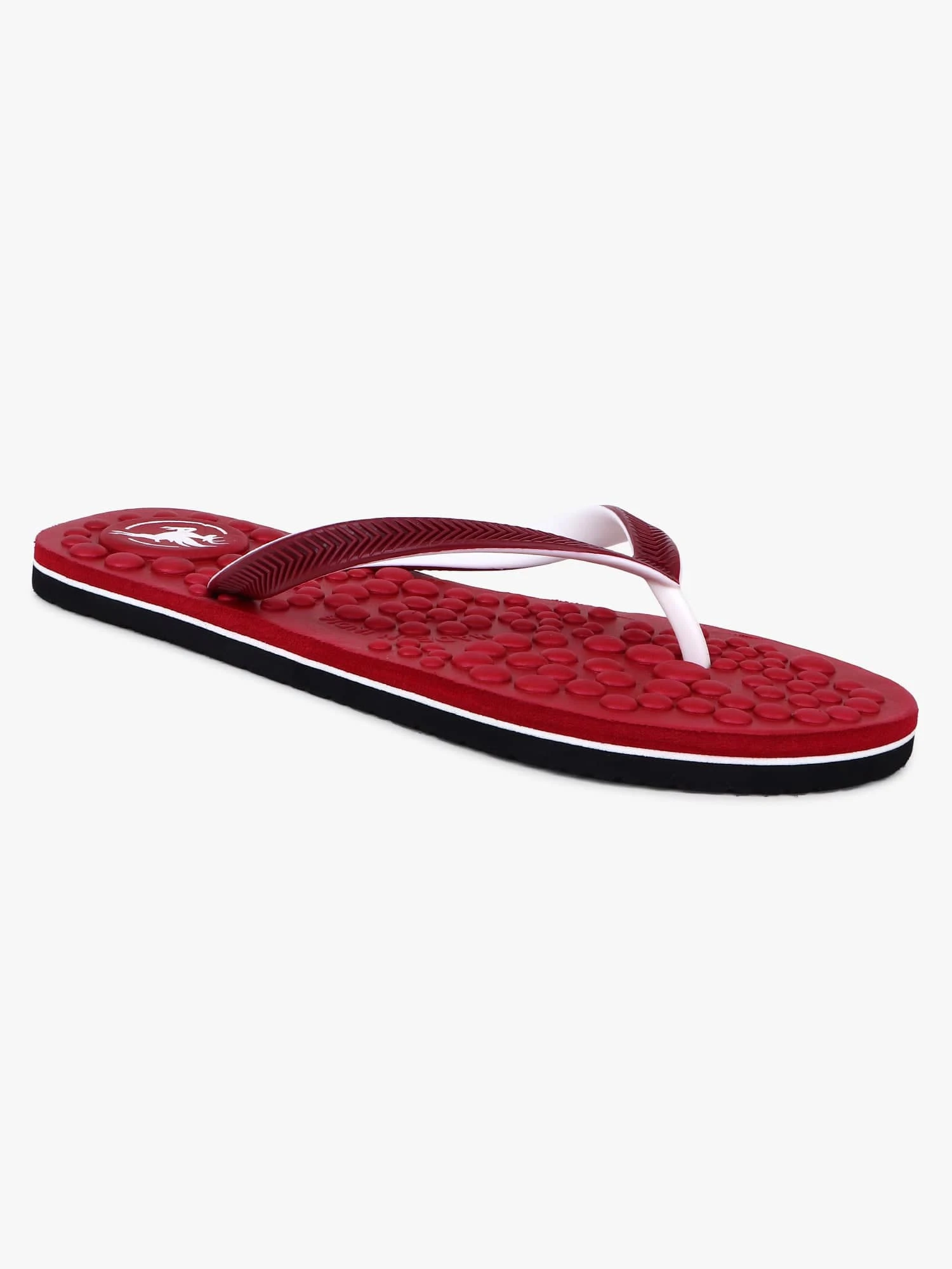Maroon/White Women Slip-On Slippers – Shiv Naresh