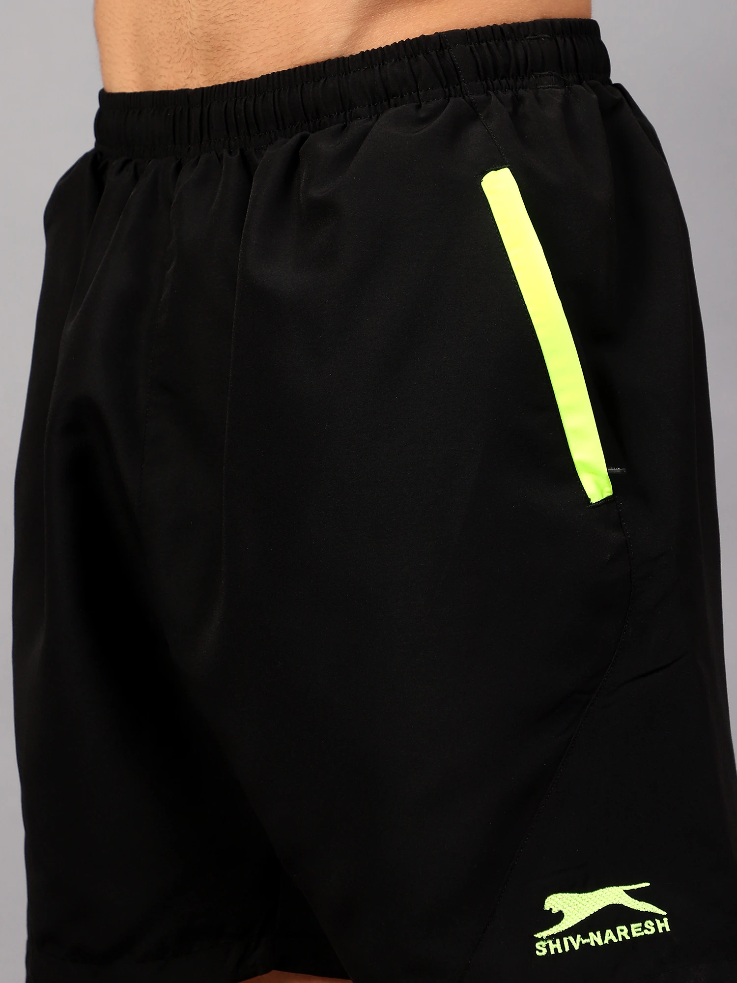 Black/F.Scent Shiv Naresh Smart Sports Shorts for men