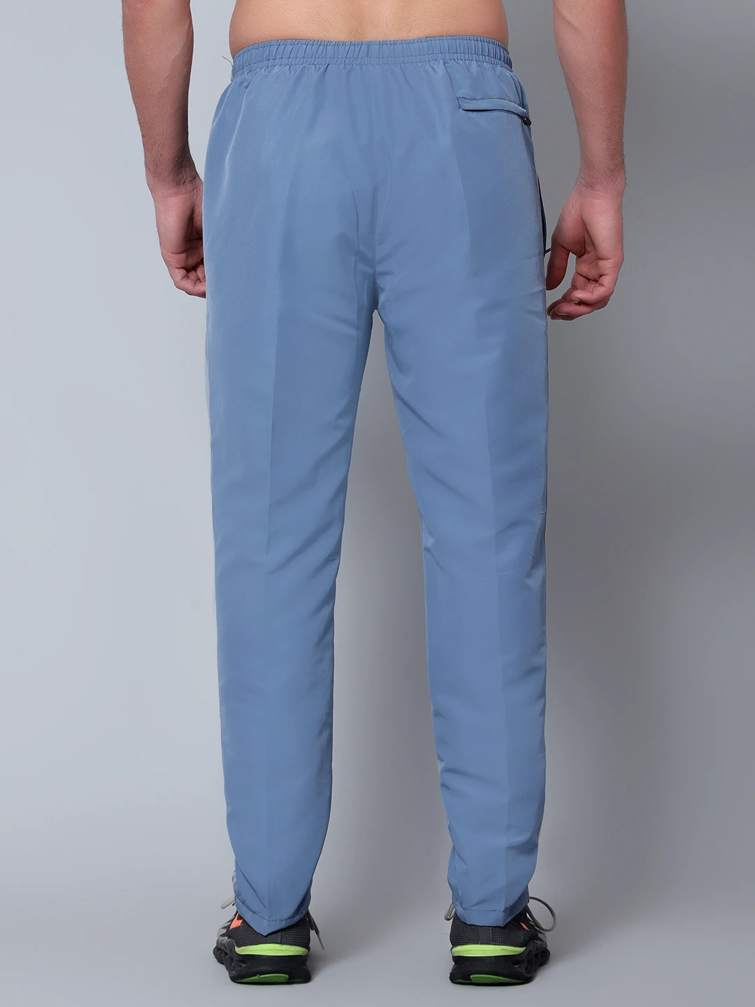 Dark Grey/Light Grey Shiv Naresh Sports Track Pants for men