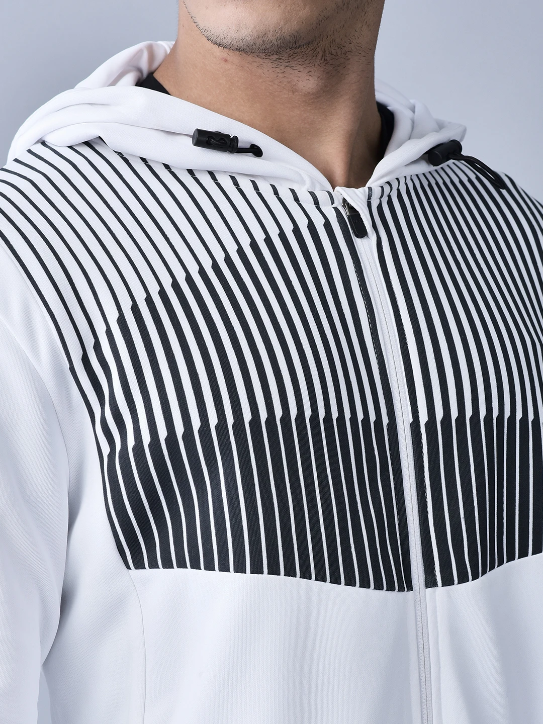 White Men's Sweatshirt by Shiv Naresh – Winter Sportswear