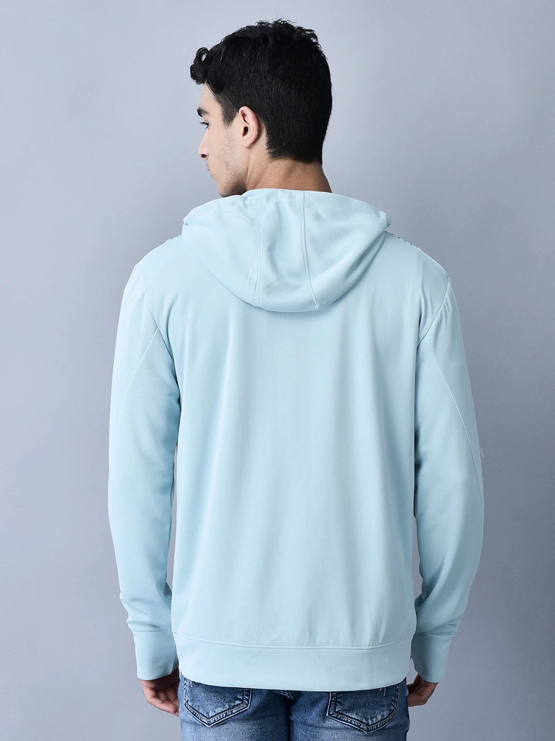 Shiv Naresh sky blue sweatshirt for men