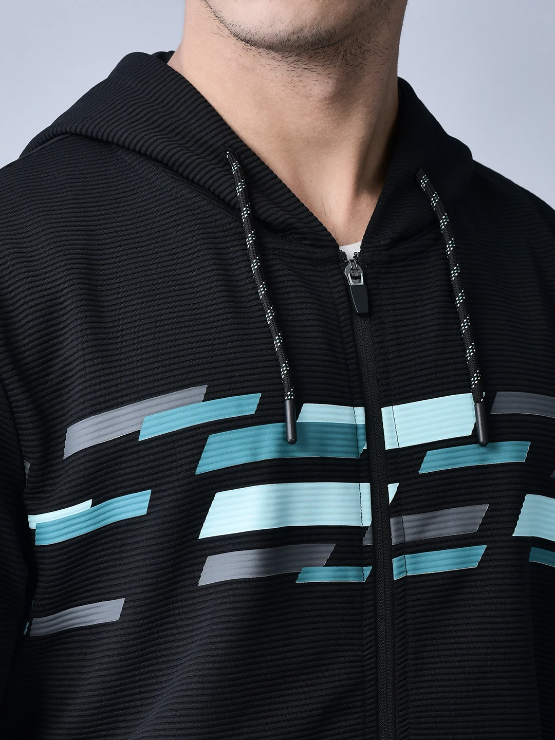 Men’s black sweatshirt by Shiv Naresh