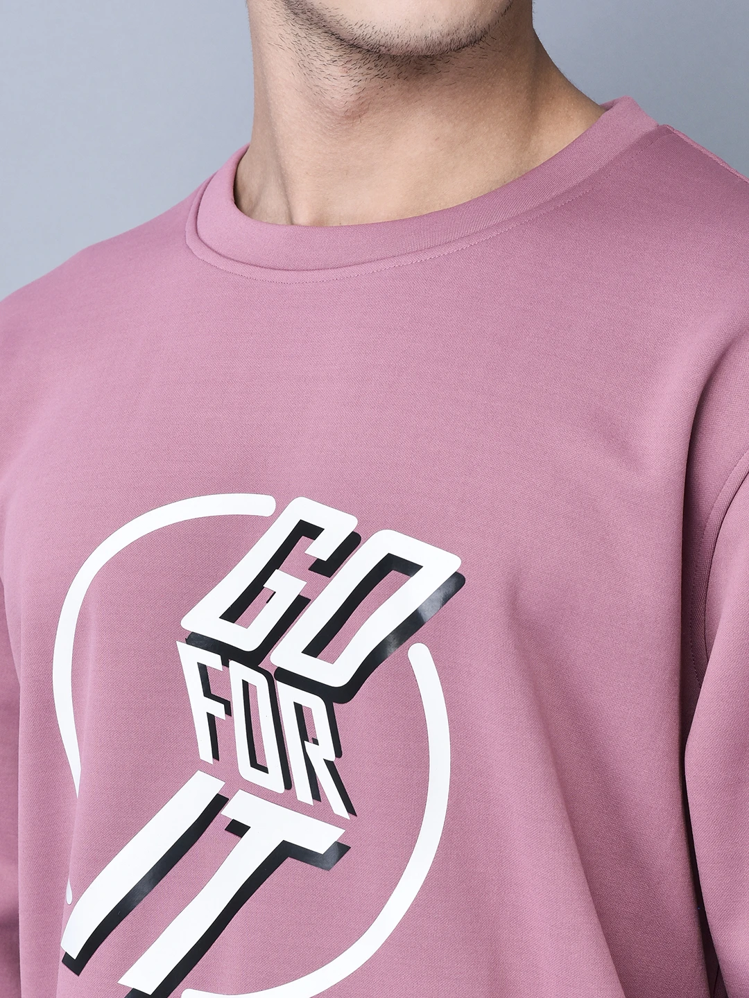 Onion Pink Sweatshirt for men – Unique Style
