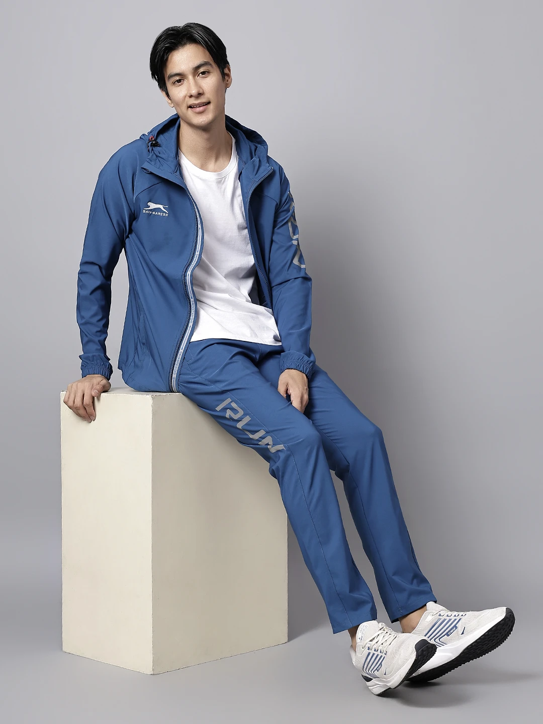 Shiv Naresh Airforce Blue Training Tracksuit for Men