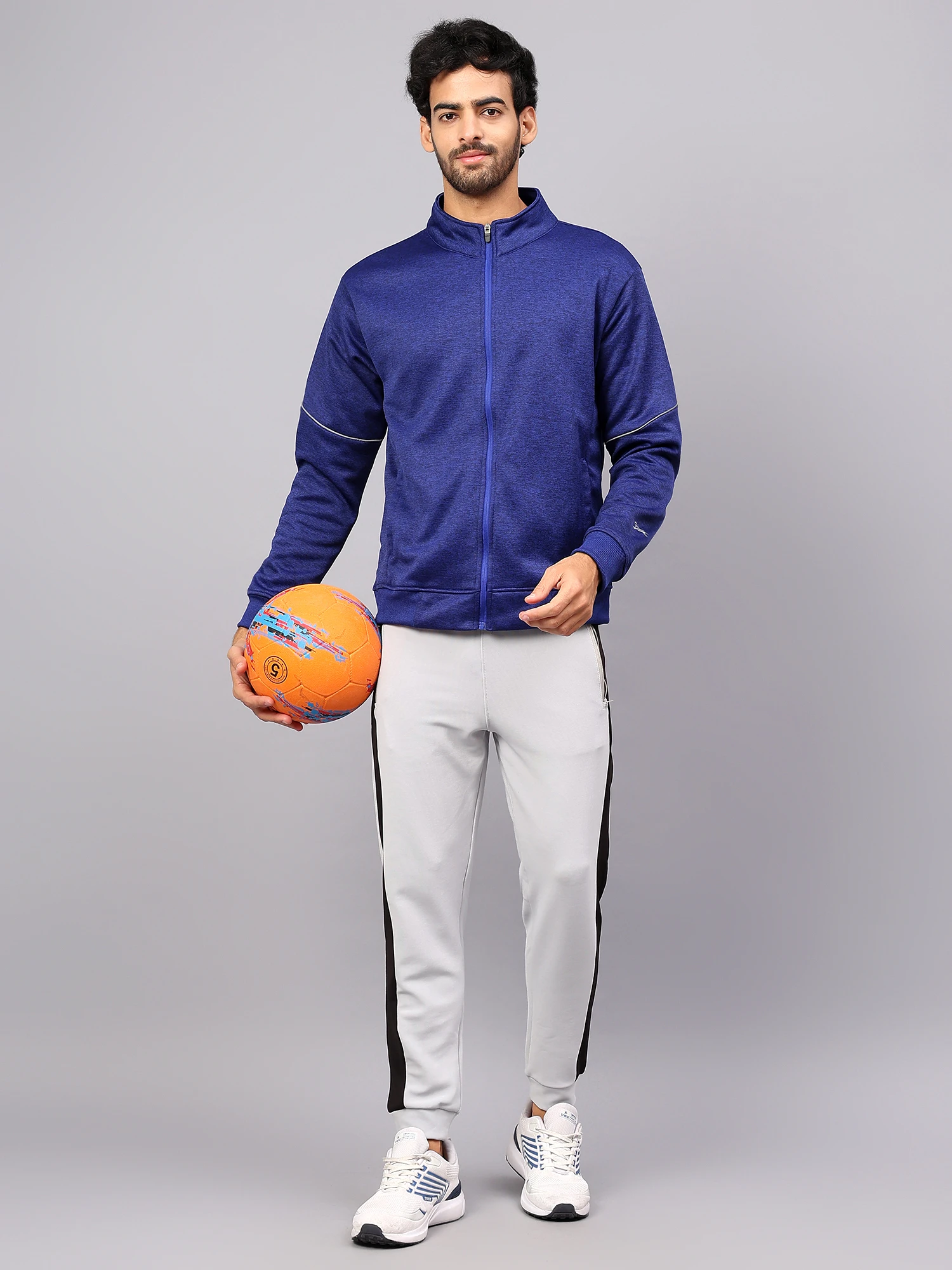 Navy Blue Jacket for Men - Shiv Naresh