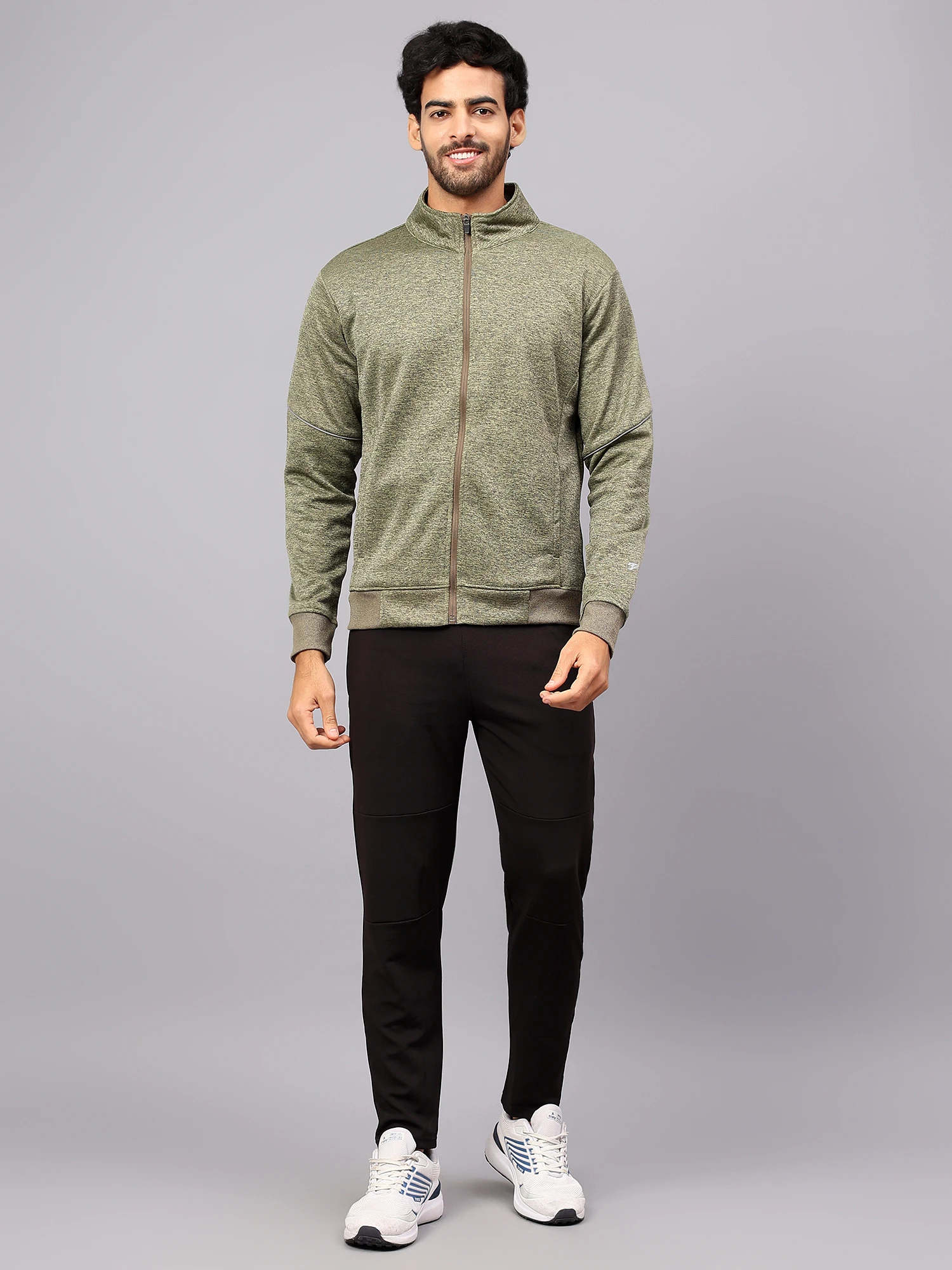 Sage Green Jacket for Men - Shiv Naresh