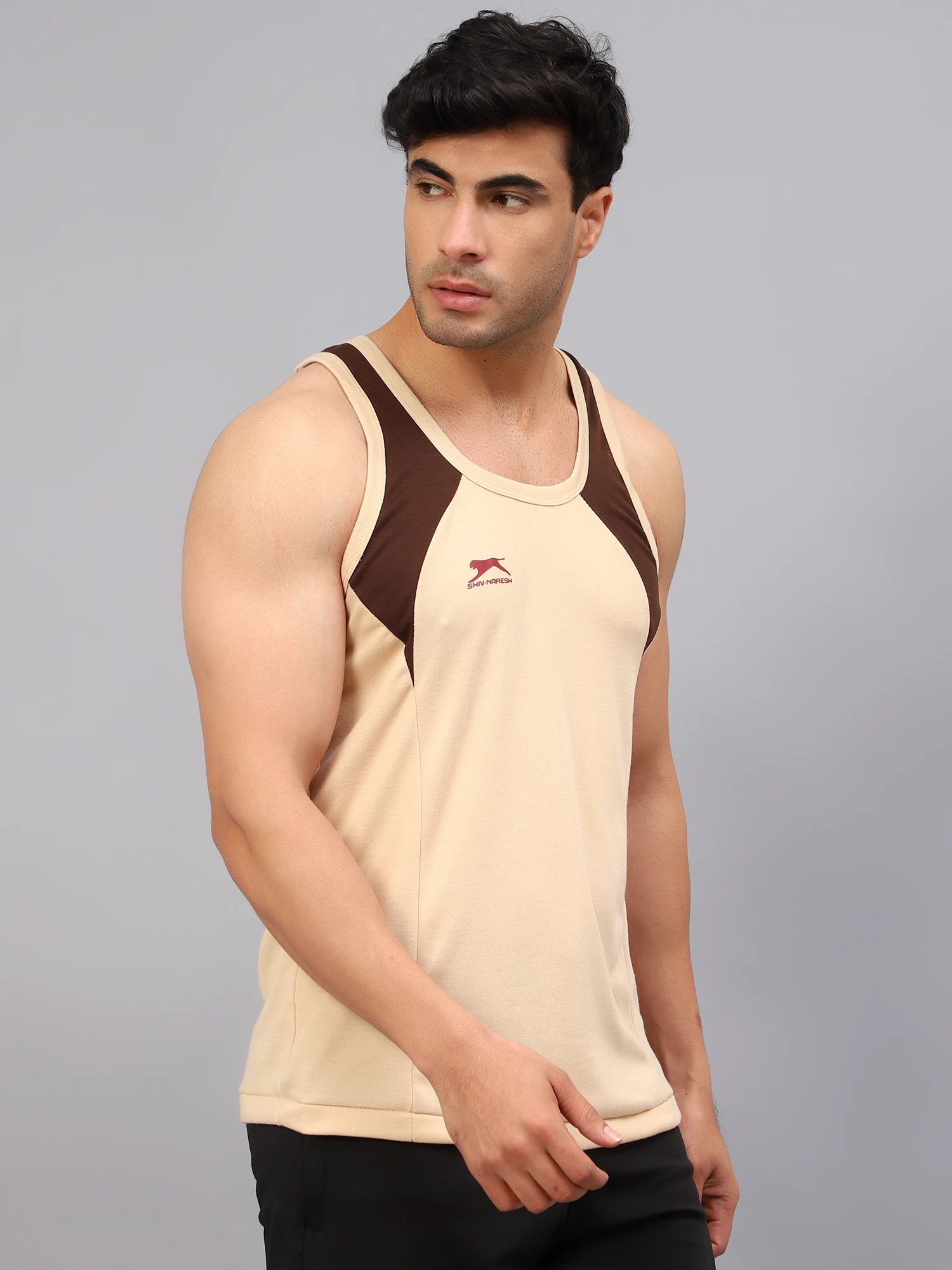 Skin and Coffee Gym Vest for Men