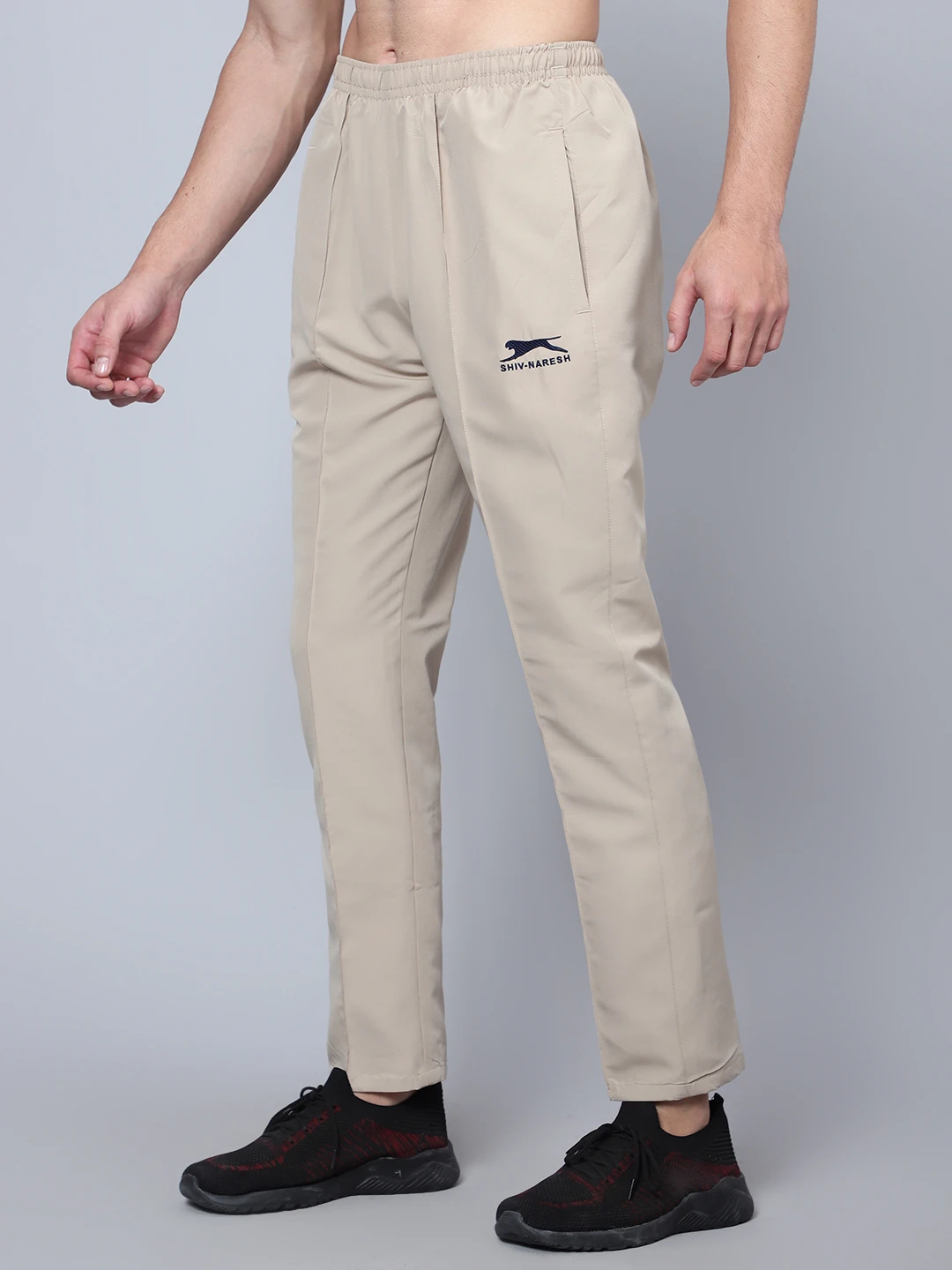 Men's skin colour sports track pants by Shiv Naresh
