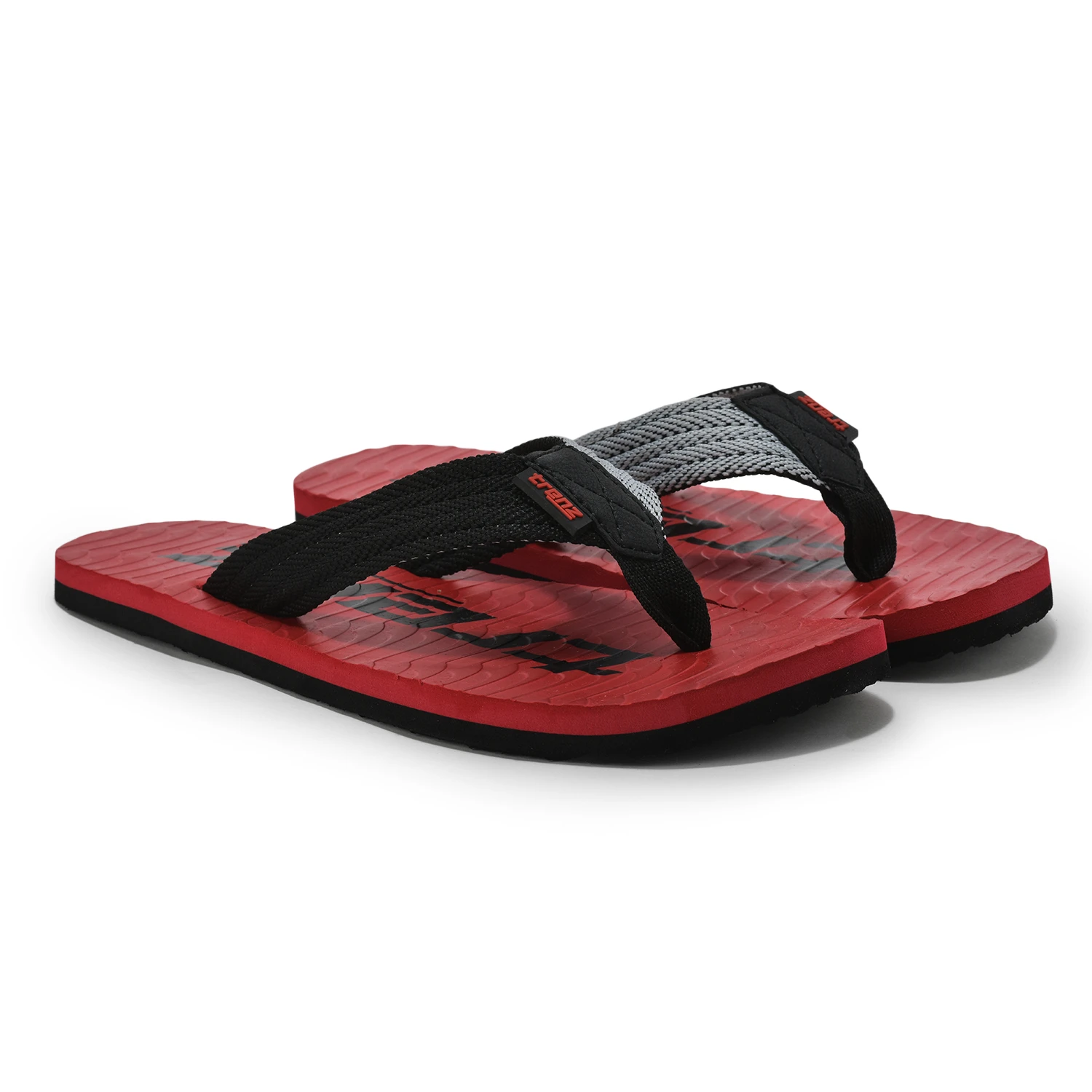 Shivnaresh men's slip-on slippers red