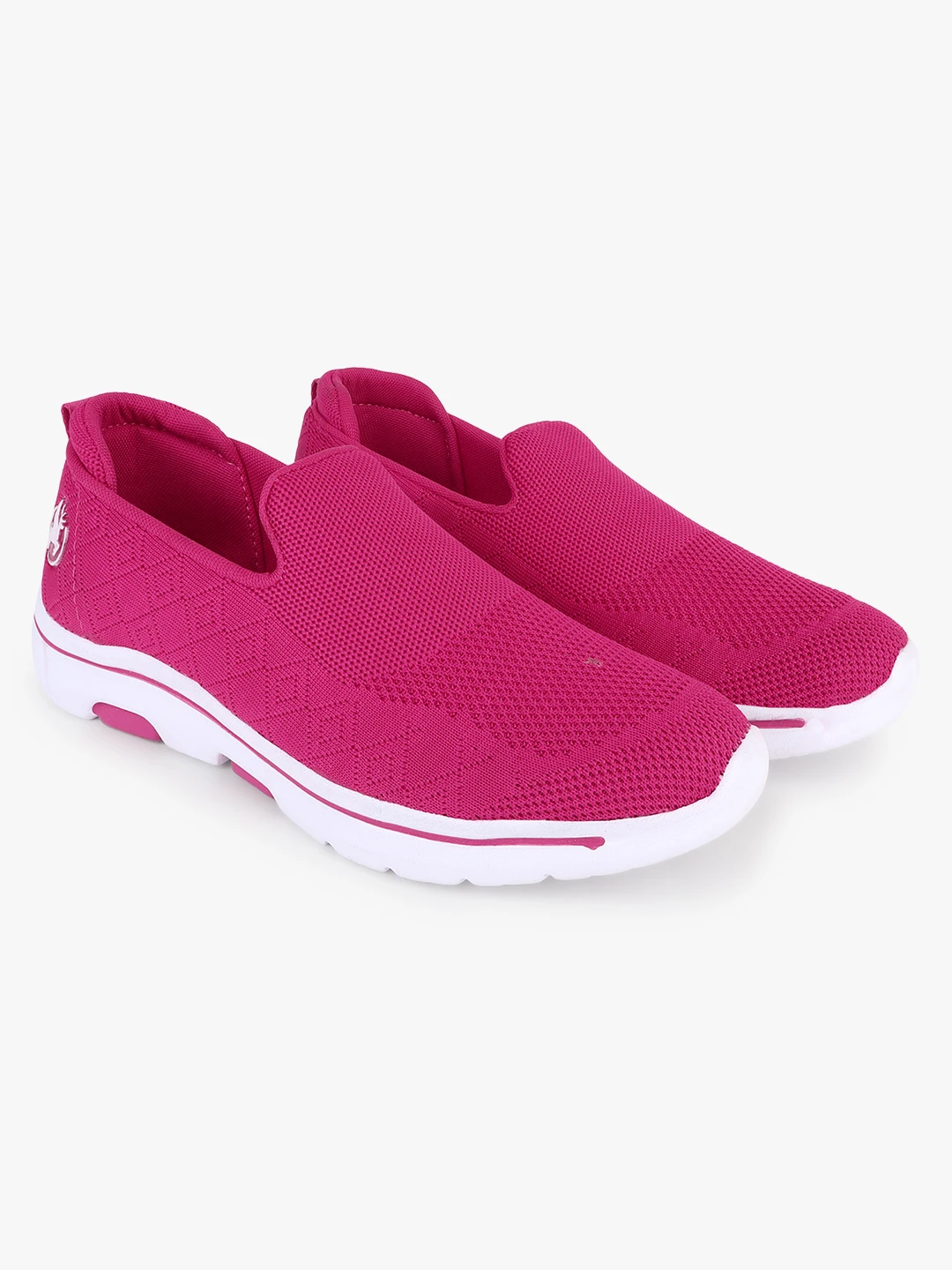 Women’s Dark Pink Slip-On Shoes by Shiv Naresh