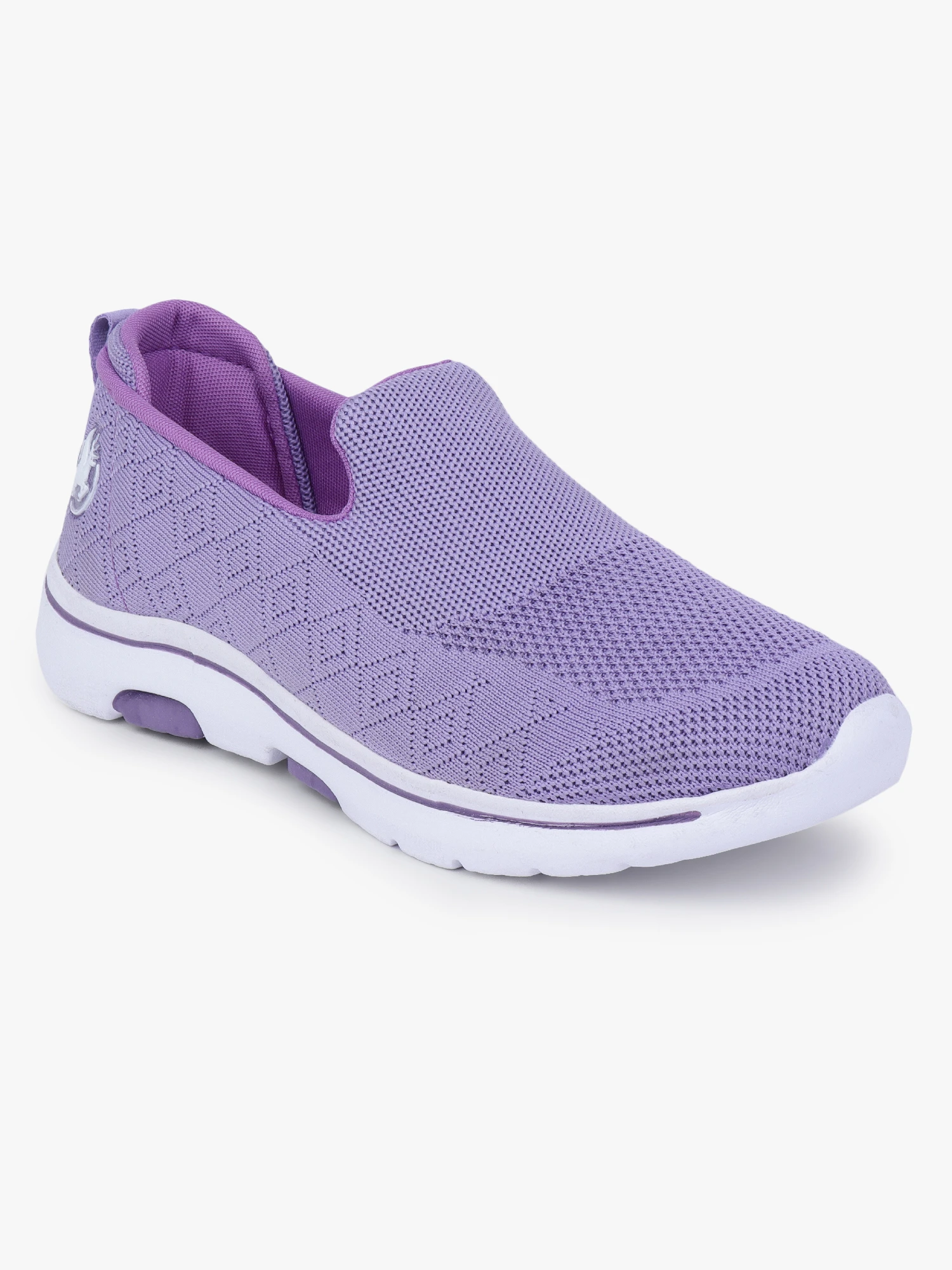 Women’s Purple Slip-On Shoes by Shiv Naresh