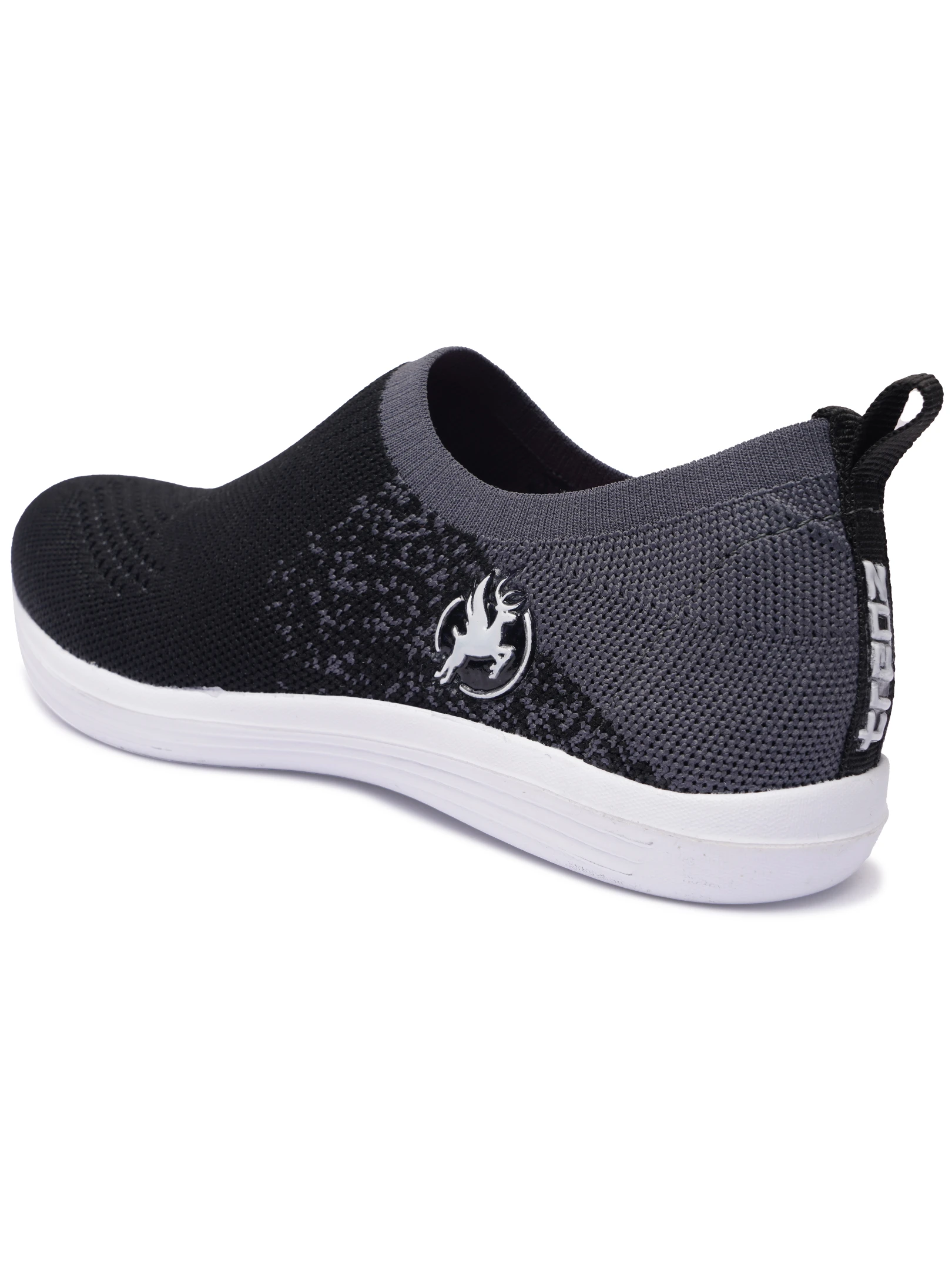 Grey Women's Slip-On Slippers shoes by Shivnaresh