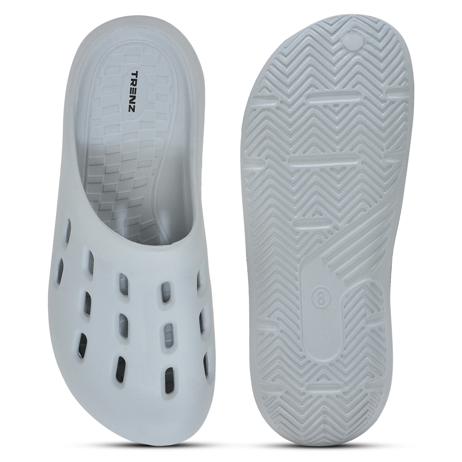 Slip-On Clogs for women Light Grey – Shiv Naresh