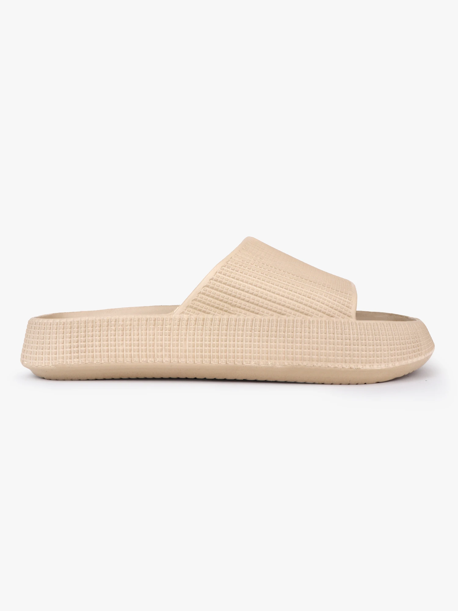 Beige Slip-On Slippers for women – Shiv Naresh Footwear