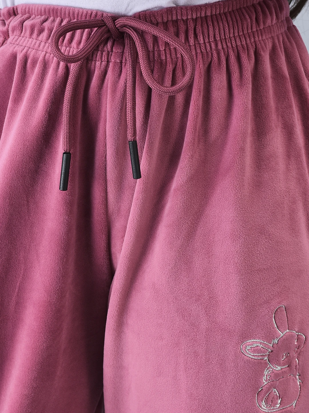 Pink SuperSoft Grils Tracksuit by Shiv Naresh